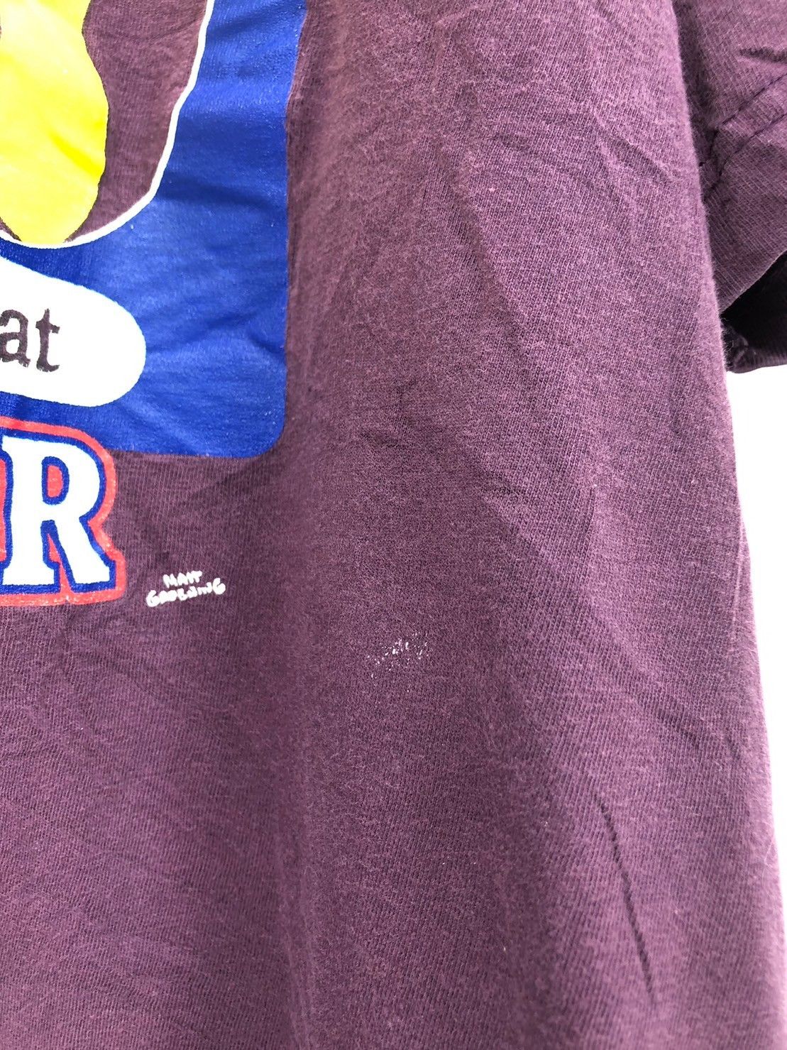 Vintage Vintage 90's Simpson Homer snacker shirt BN Size US L / EU 52-54 / 3 - 6 Thumbnail