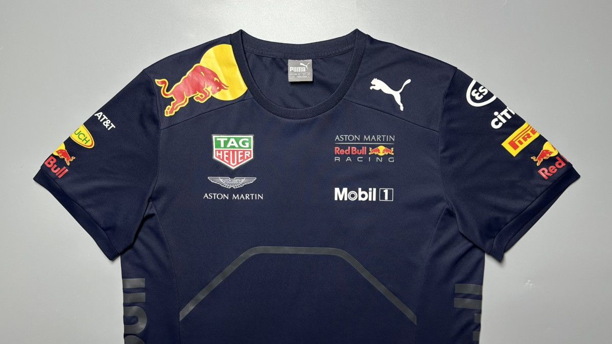 Puma × Red Bull PUMA x RED BULL RACING F1 TEAM T-SHIRT 2018 Size US L / EU 52-54 / 3 - 2 Thumbnail