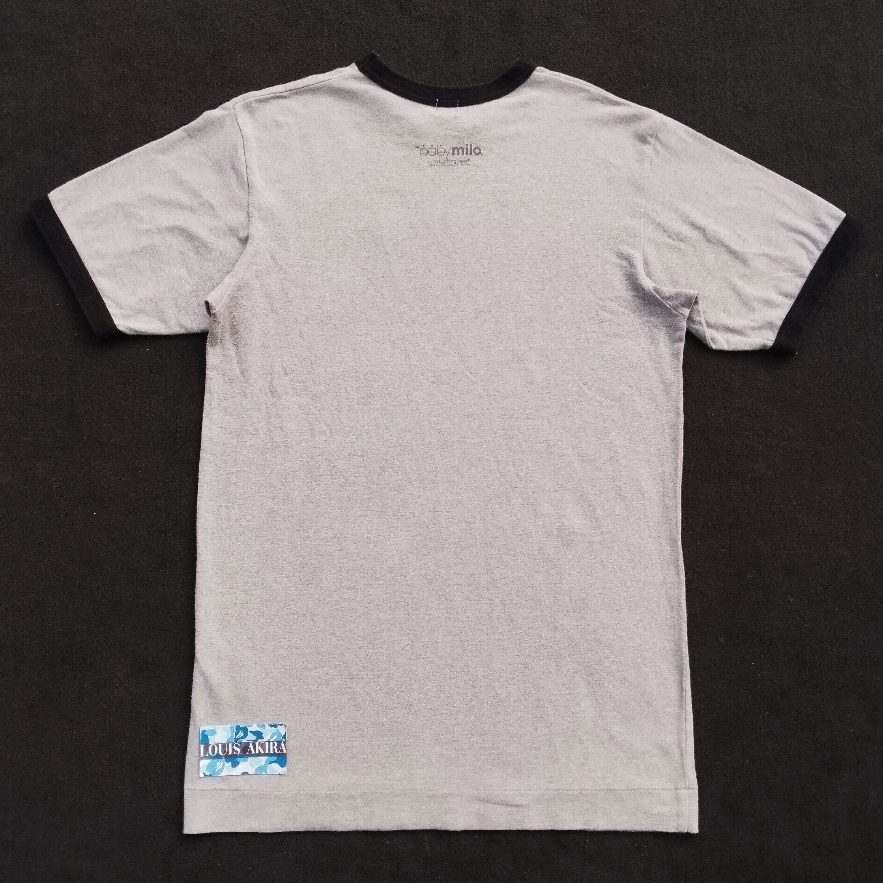 Bape 2006 Bape Baby Milo Ringer Tee Size US S / EU 44-46 / 1 - 3 Thumbnail