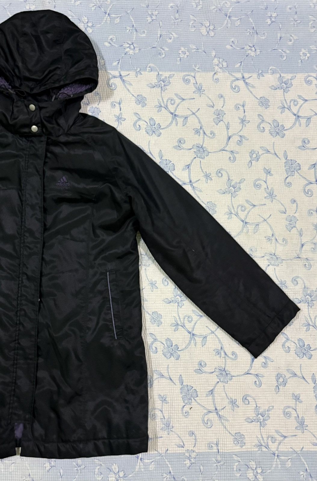 Adidas Adidas Clima Proof Parkas Fleece Quilted Hoodie Size US M / EU 48-50 / 2 - 3 Thumbnail