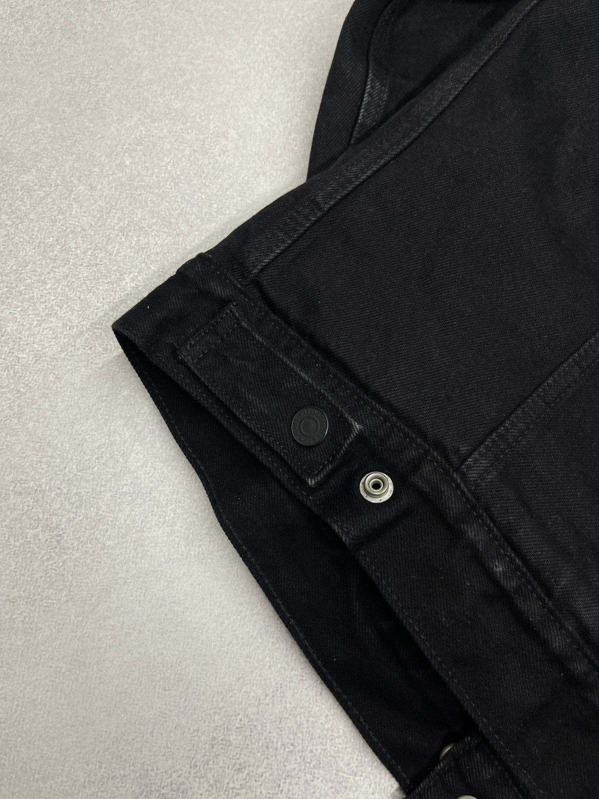 Levi's Mens Levis Sherpa Denim Jacket Black Y2K Size M Size US M / EU 48-50 / 2 - 11 Thumbnail