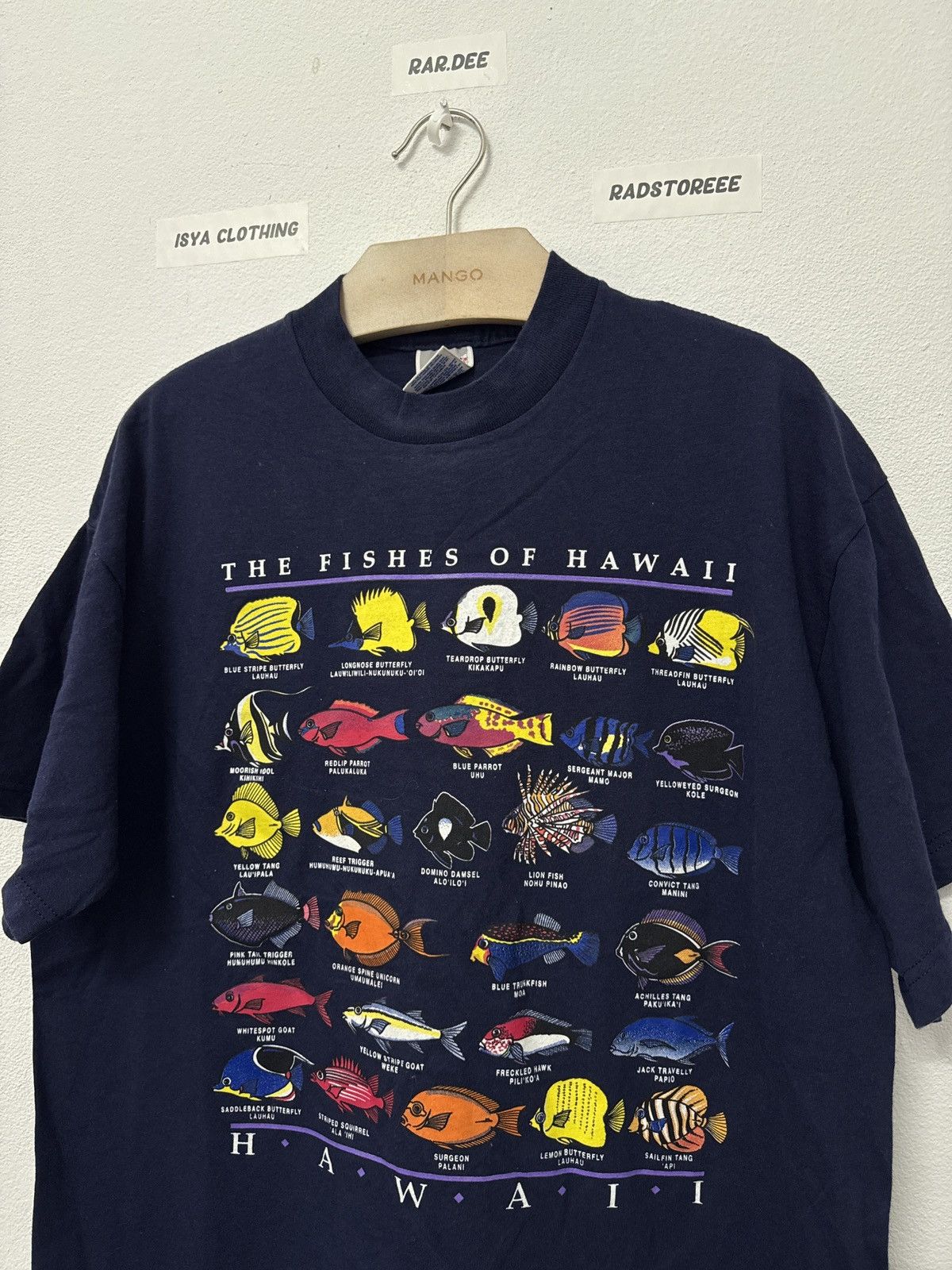 Vintage Vintage The Fishes Of Hawaii Tee Size US L / EU 52-54 / 3 - 2 Thumbnail