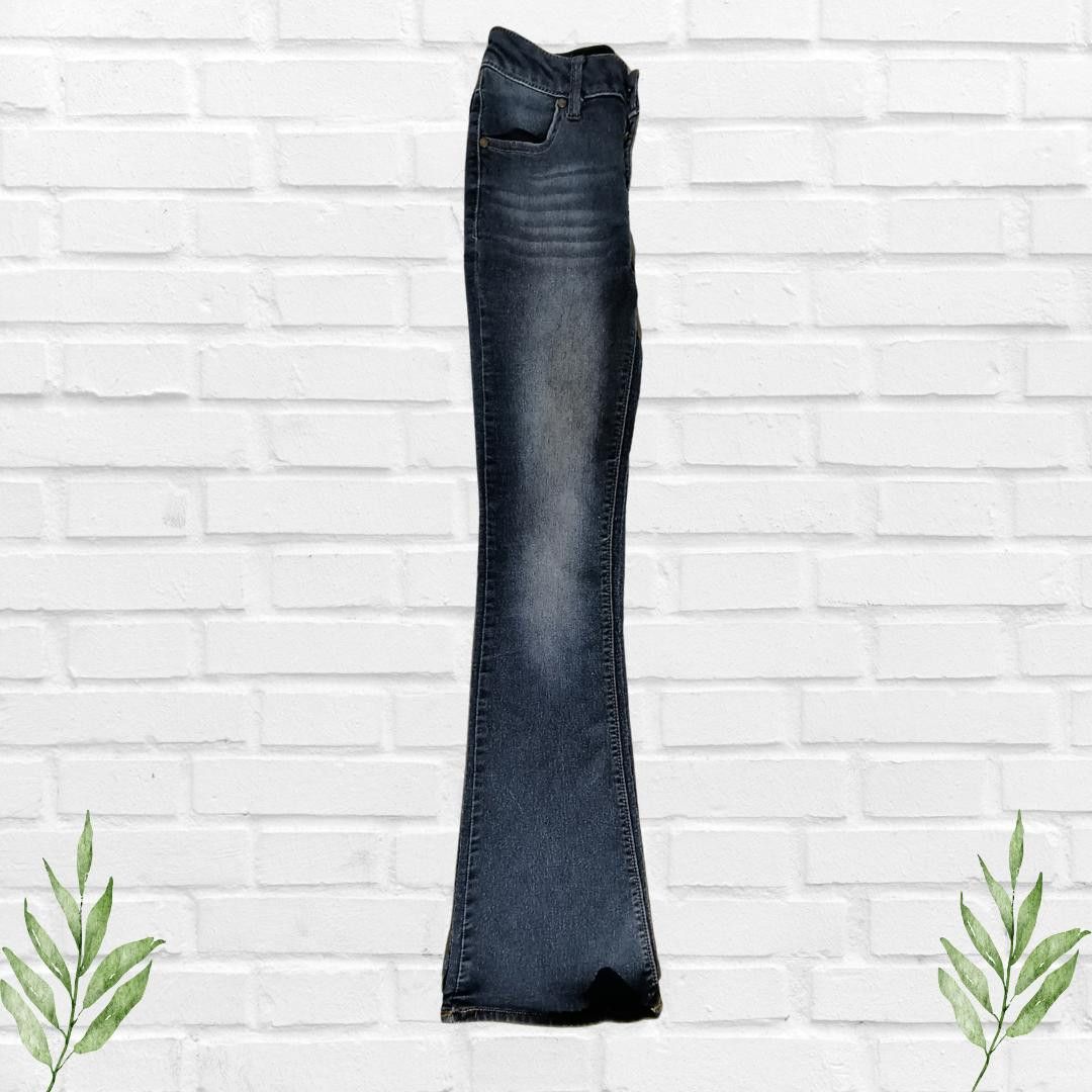 Designer Astor Women's Denim Bootcut Lowrise Blue Jeans Size 3 Size 24" / US 00 / IT 34 - 4 Thumbnail