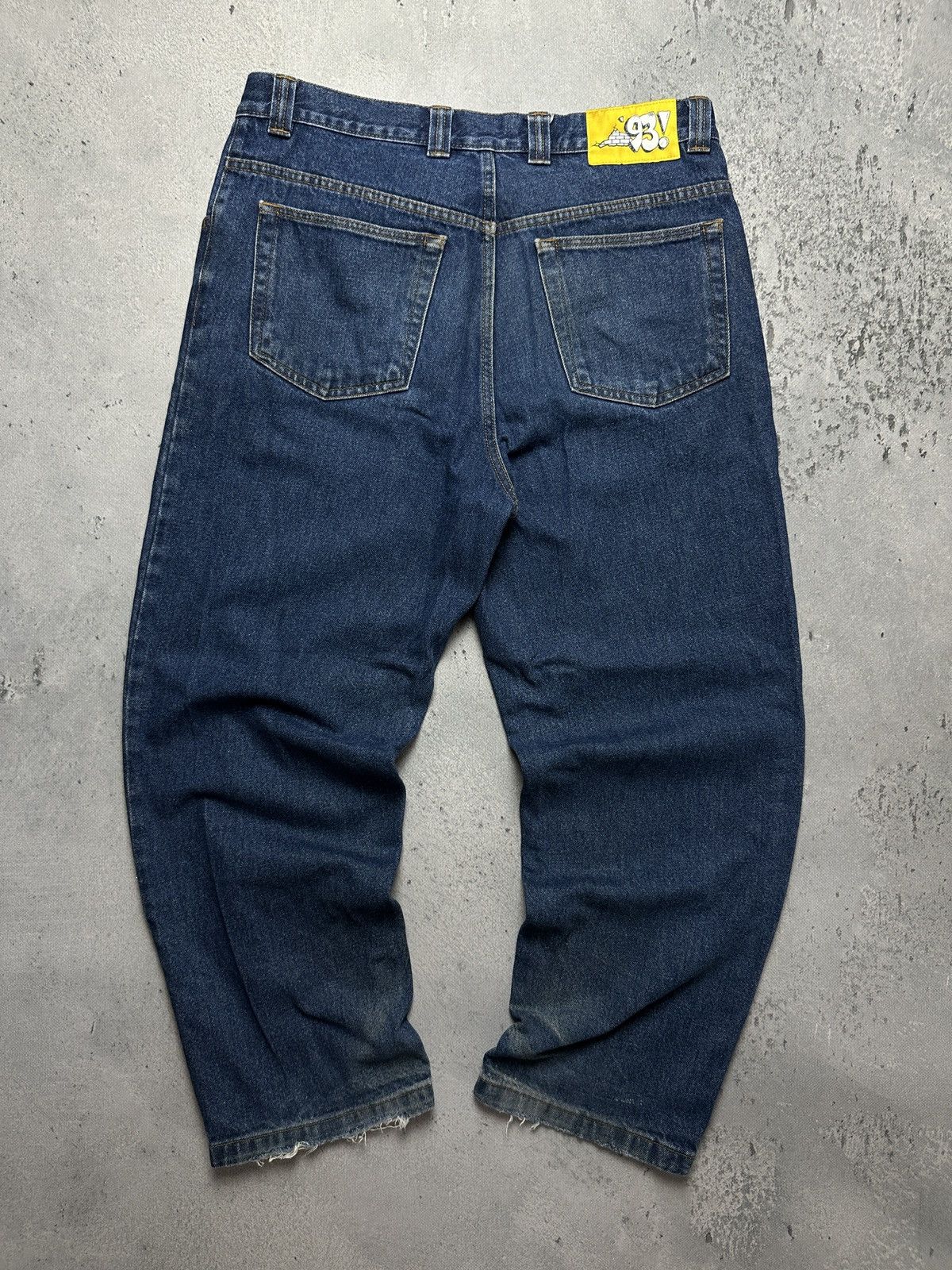 If Six Was Nine Polar Skate Co 93! Denim Rap Jeans Hype y2k Vintage 32x32 Size US 32 / EU 48 - 2 Thumbnail
