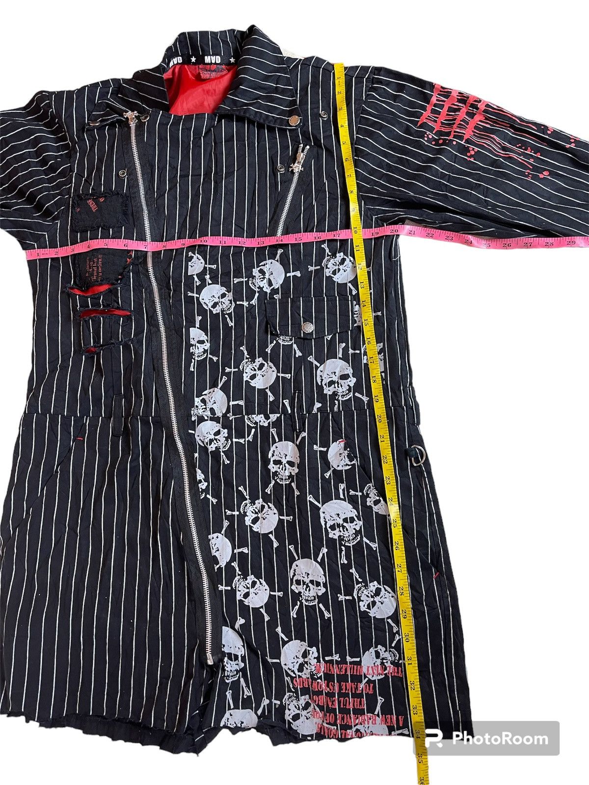 If Six Was Nine × Japanese Brand × Seditionaries Rare Mad Punk Skull Seditionaries Punk Jacket Size US M / EU 48-50 / 2 - 3 Thumbnail