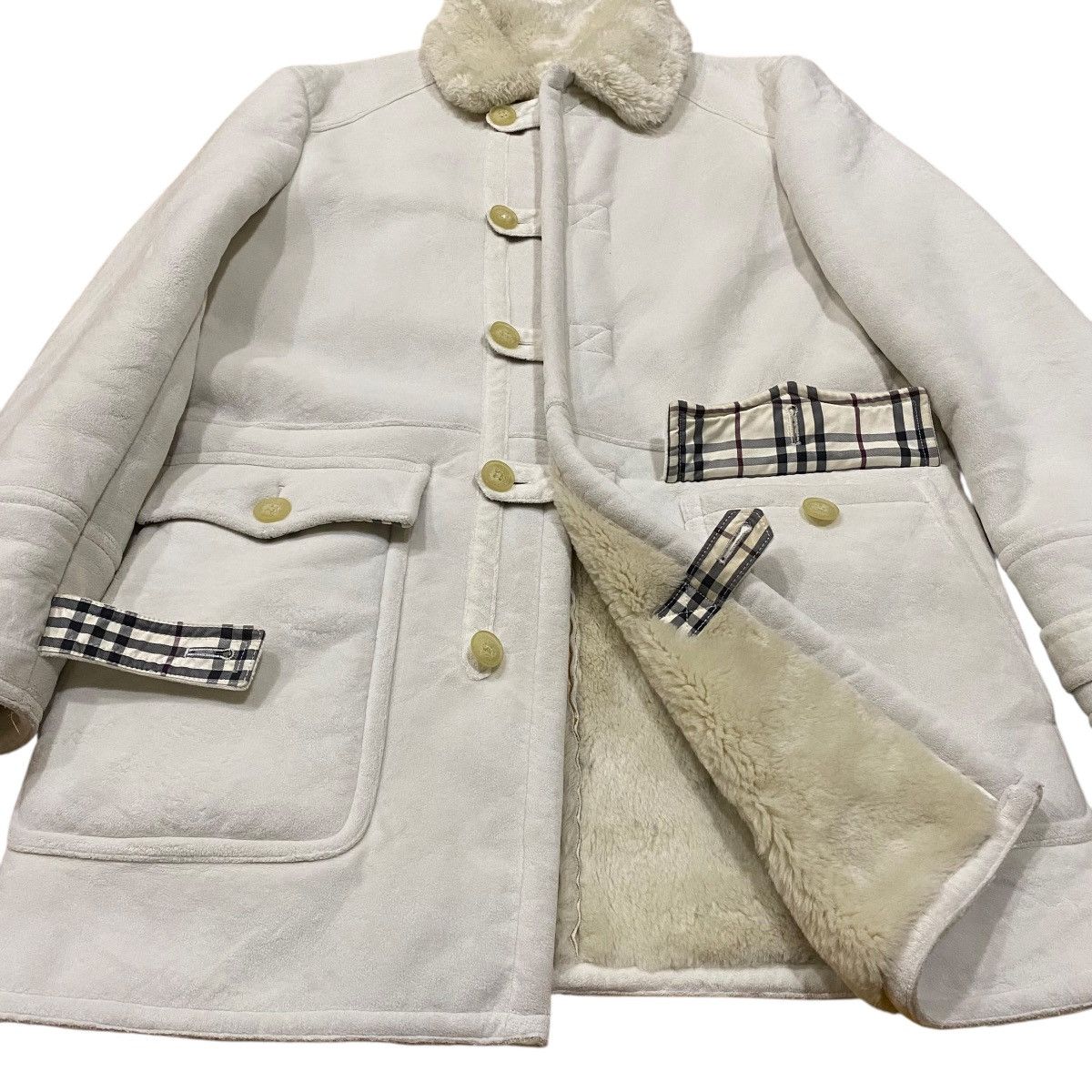 Burberry Rare!! Burberry Black Label shearling coat Size US M / EU 48-50 / 2 - 6 Thumbnail