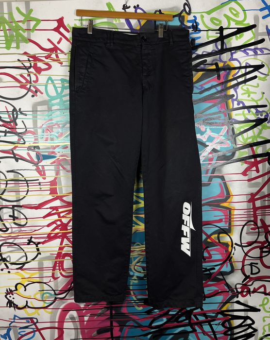 Off-White c/o Virgil Abloh Hand Off Slim Trackpant in Purple for Men