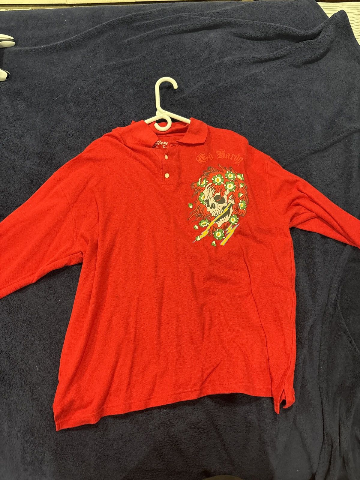 Ed Hardy ed hardy long sleeve polo Size US XL / EU 56 / 4 - 1 Thumbnail