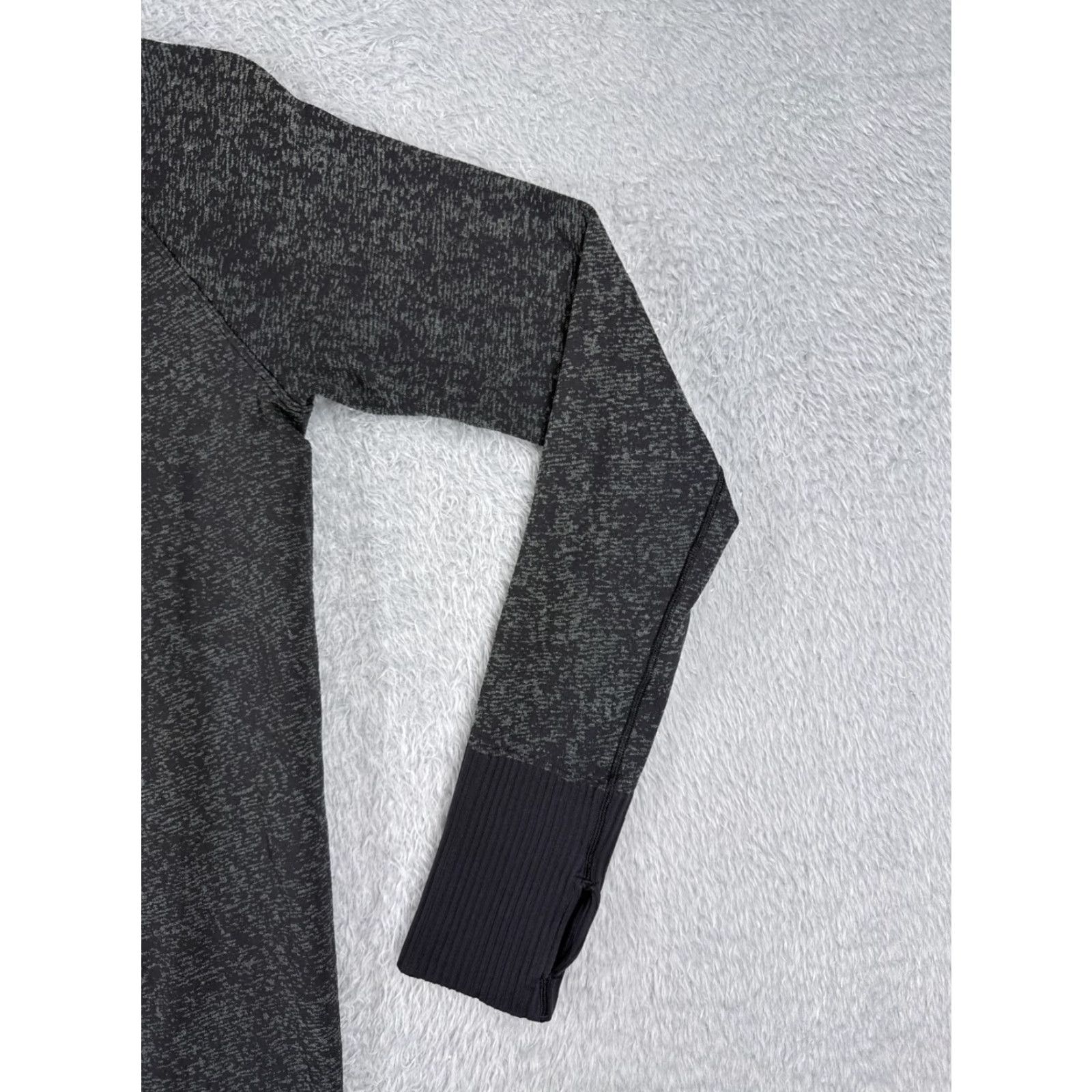 Lululemon Lululemon Sweater Women 8 Black Rest Less 1/2 Zip Mock Neck Run Running W3ATLS Womens Size M / US 6-8 / IT 42-44 - 2 Thumbnail