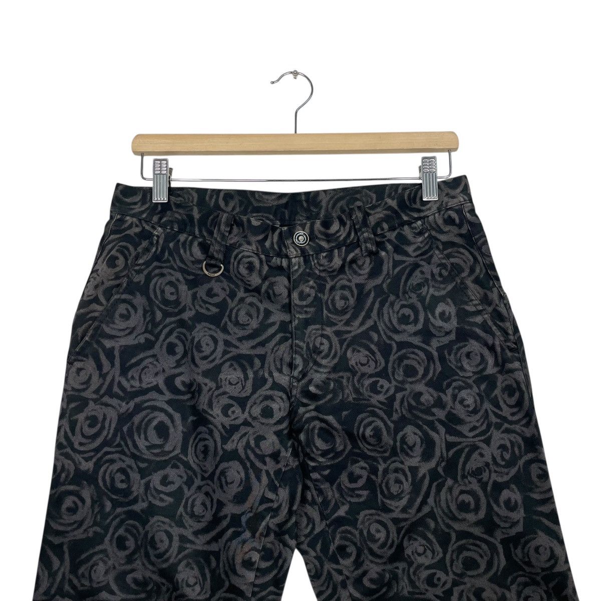Jean Paul Gaultier Jean Paul Gaultier Homme Object Flower Design Pants Size 32" / US 10 / IT 46 - 2 Thumbnail