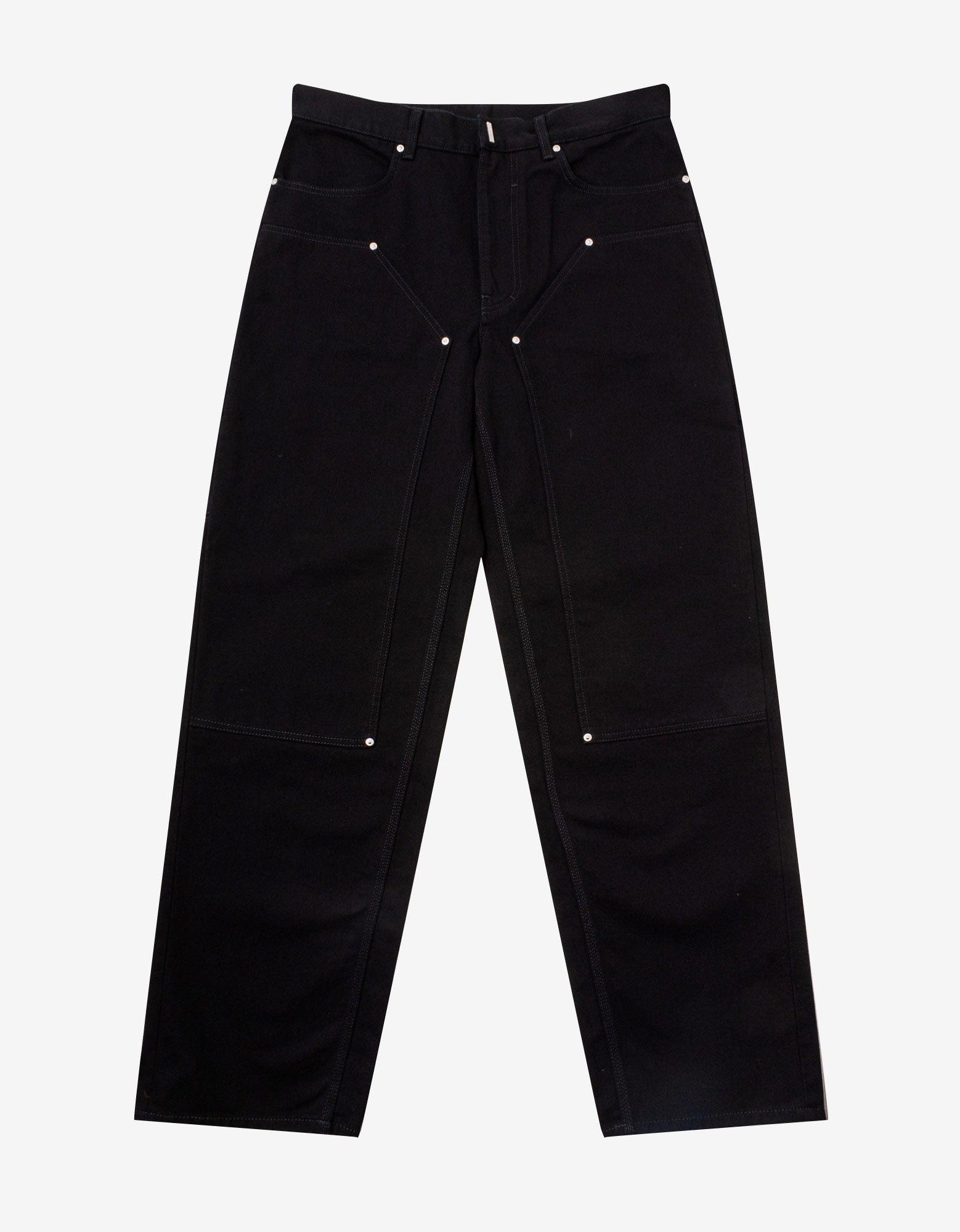 image of Givenchy Black Carpenter Jeans, Men's (Size 34)