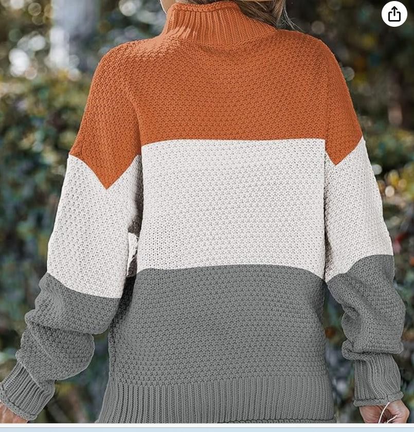 NBDN Nobrandedon Turtleneck Batwing Sleeve Oversized Chunky Knitted SMALL Size S / US 4 / IT 40 - 3 Thumbnail