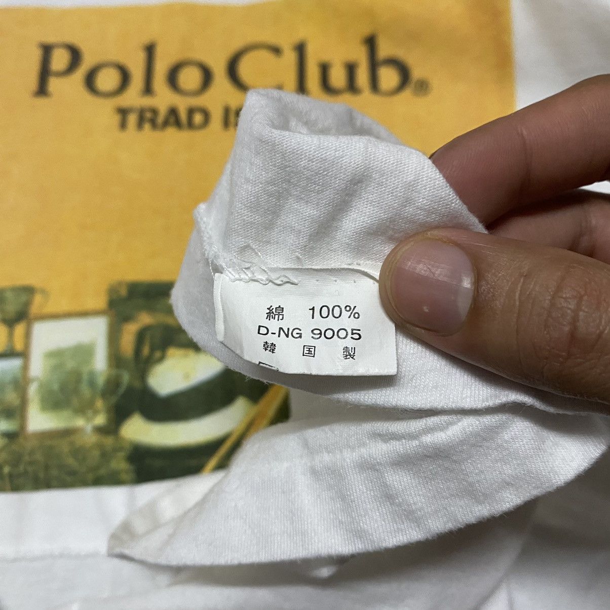 Polo Ralph Lauren × Vintage Vintage 90’s Polo Club Trad Is Hot T Shirt Size US M / EU 48-50 / 2 - 13 Thumbnail