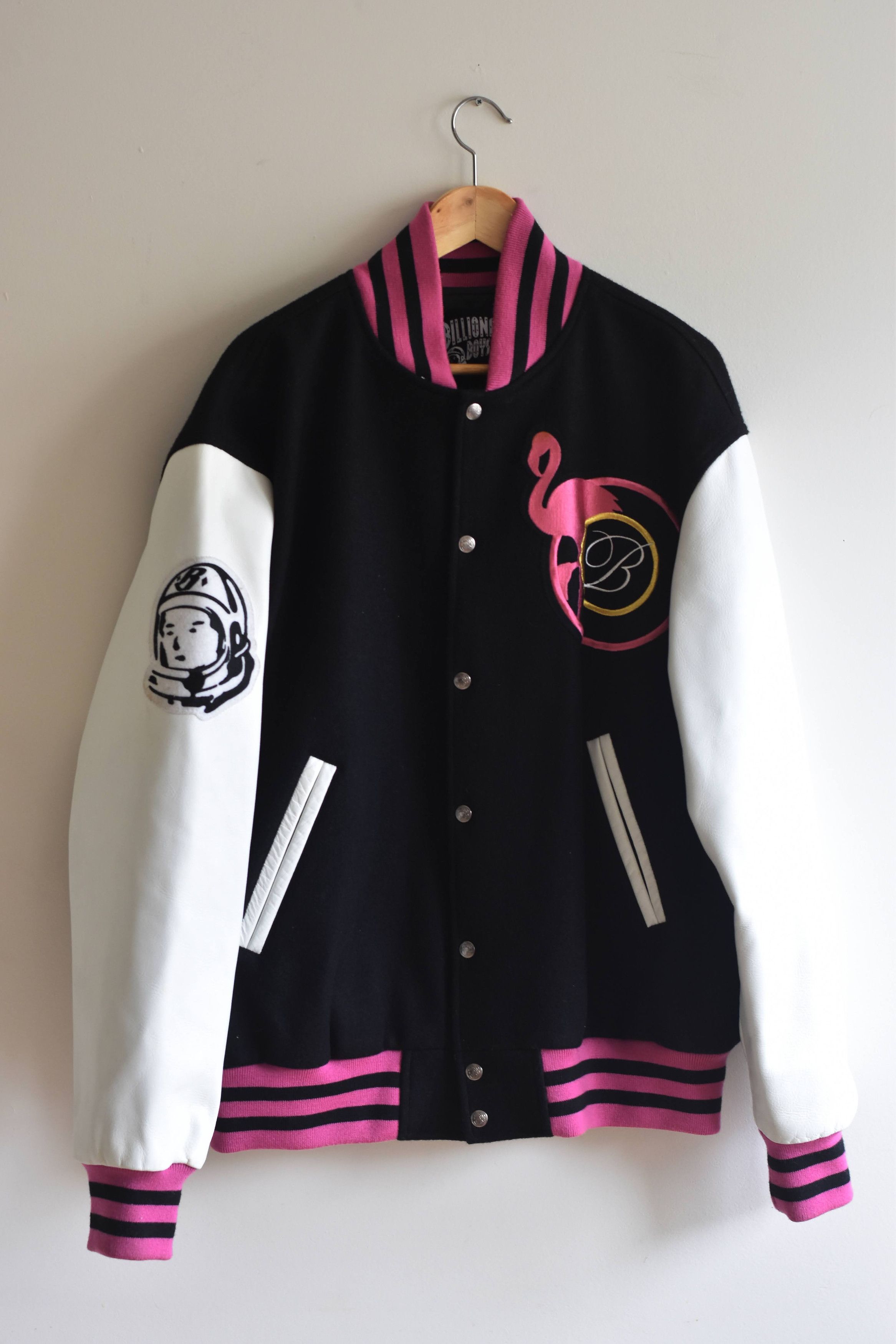 Billionaire Boys Club Billionaire Boys Club “Flamingo” Varsity Jacket Size US XL / EU 56 / 4 - 1 Thumbnail