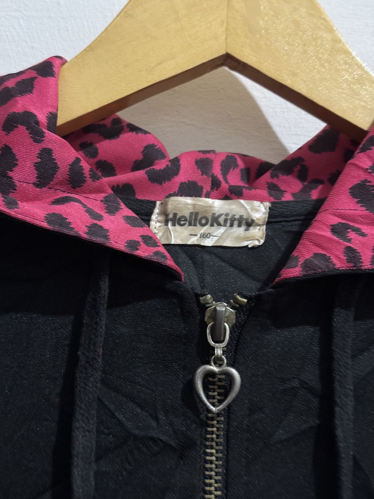 Japanese Brand Y2k Hello Kitty leopard ifsixwasnine style zip hoodie Size S / US 4 / IT 40 - 8 Thumbnail