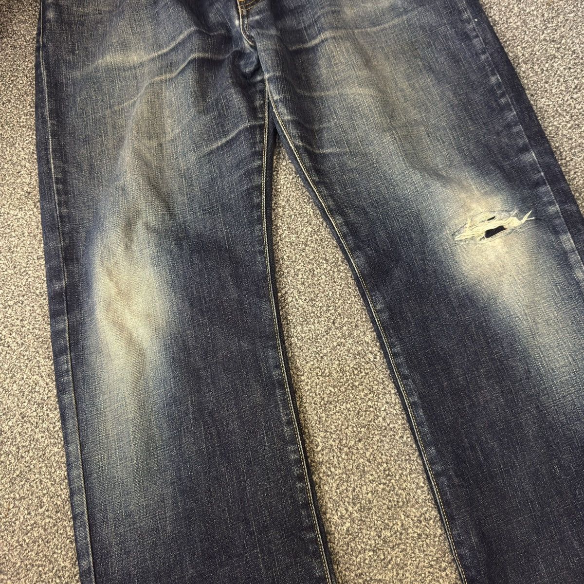Undercover × Uniqlo Vintage 90s Archive S002 Uniqlo Regular Fit Straight Jeans Size US 38 / EU 54 - 4 Thumbnail