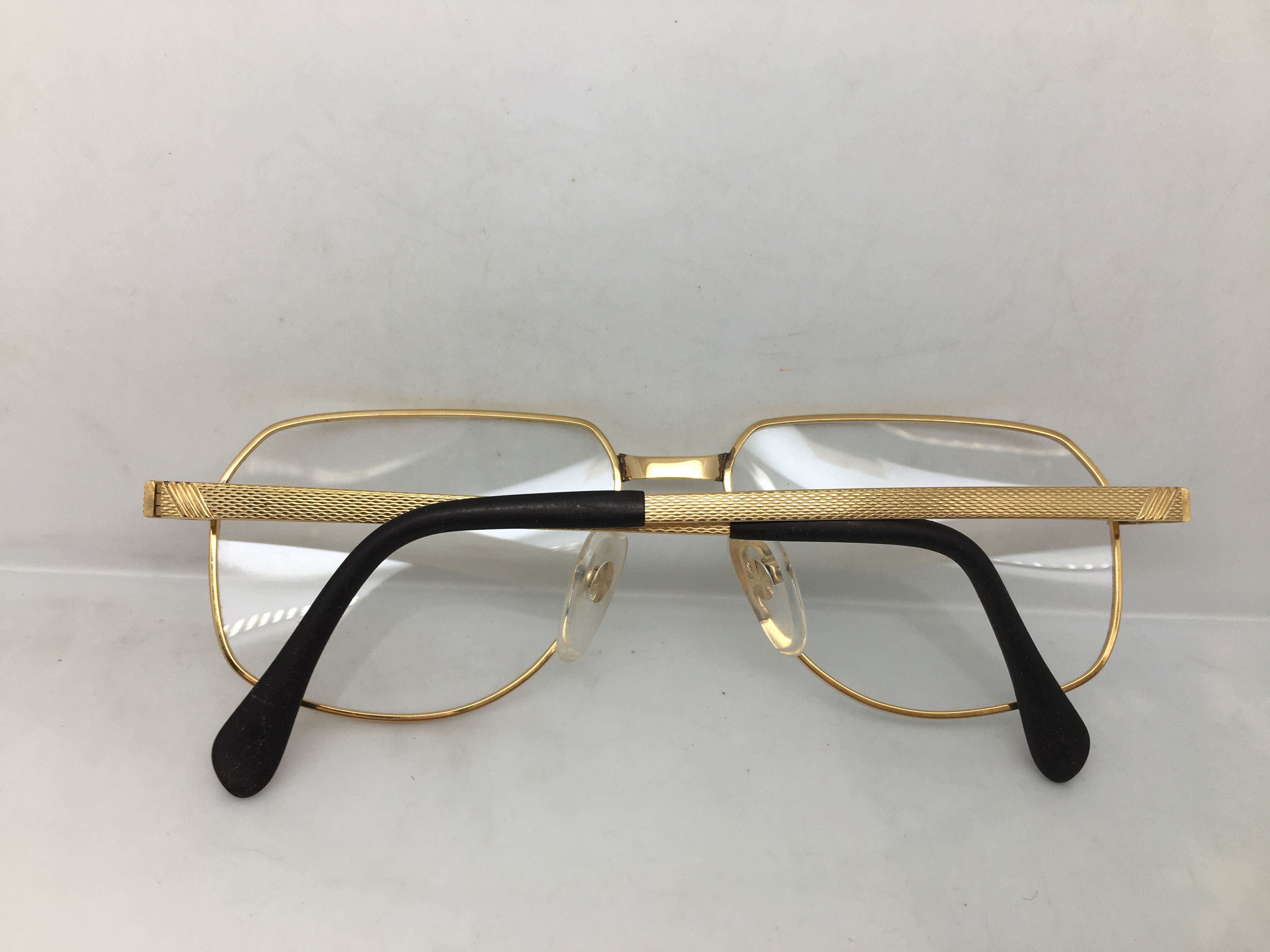 Vintage Vintage BIG BEN Gold Eyeglasses Frame Japan Size ONE SIZE - 8 Thumbnail