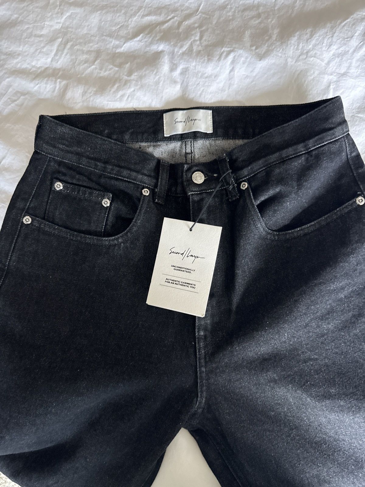 Second/Layer Second Layer Valuco Raw Denim size 46 Size US 30 / EU 46 - 3 Thumbnail