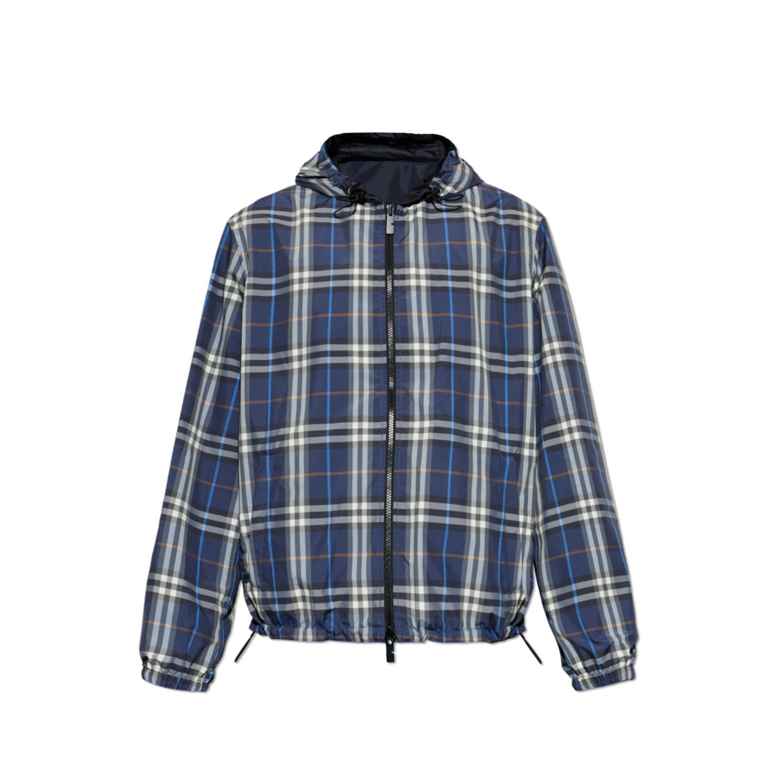 AMI BURBERRY NAVY BLUE Polyamide Reversible Jacket New & Authent Size US M / EU 48-50 / 2 - 1 Preview