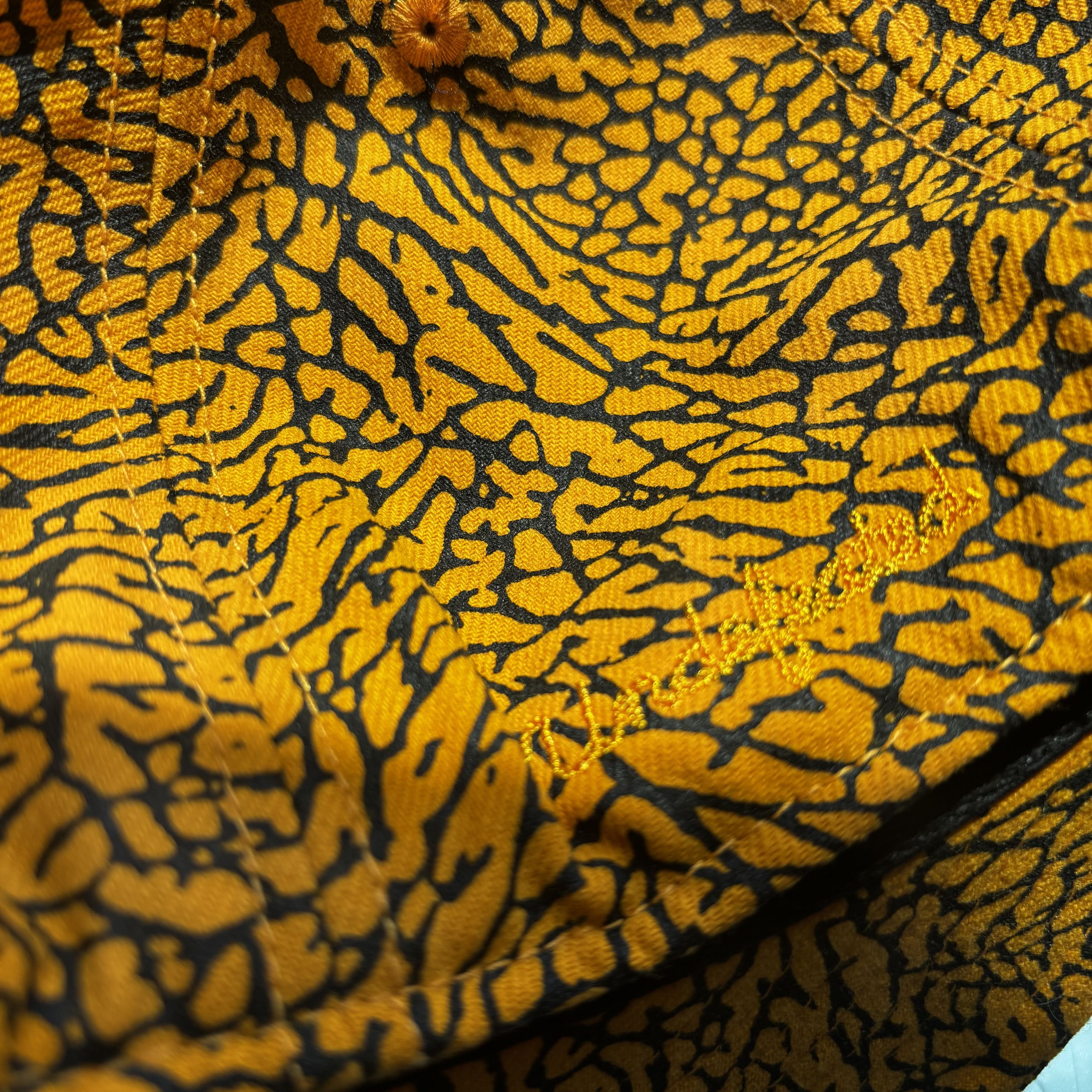 New Era × Undefeated Undefeated 7 1/4 Yellow Patterned 59Fifty New Era Fitted Cap Size ONE SIZE - 3 Thumbnail
