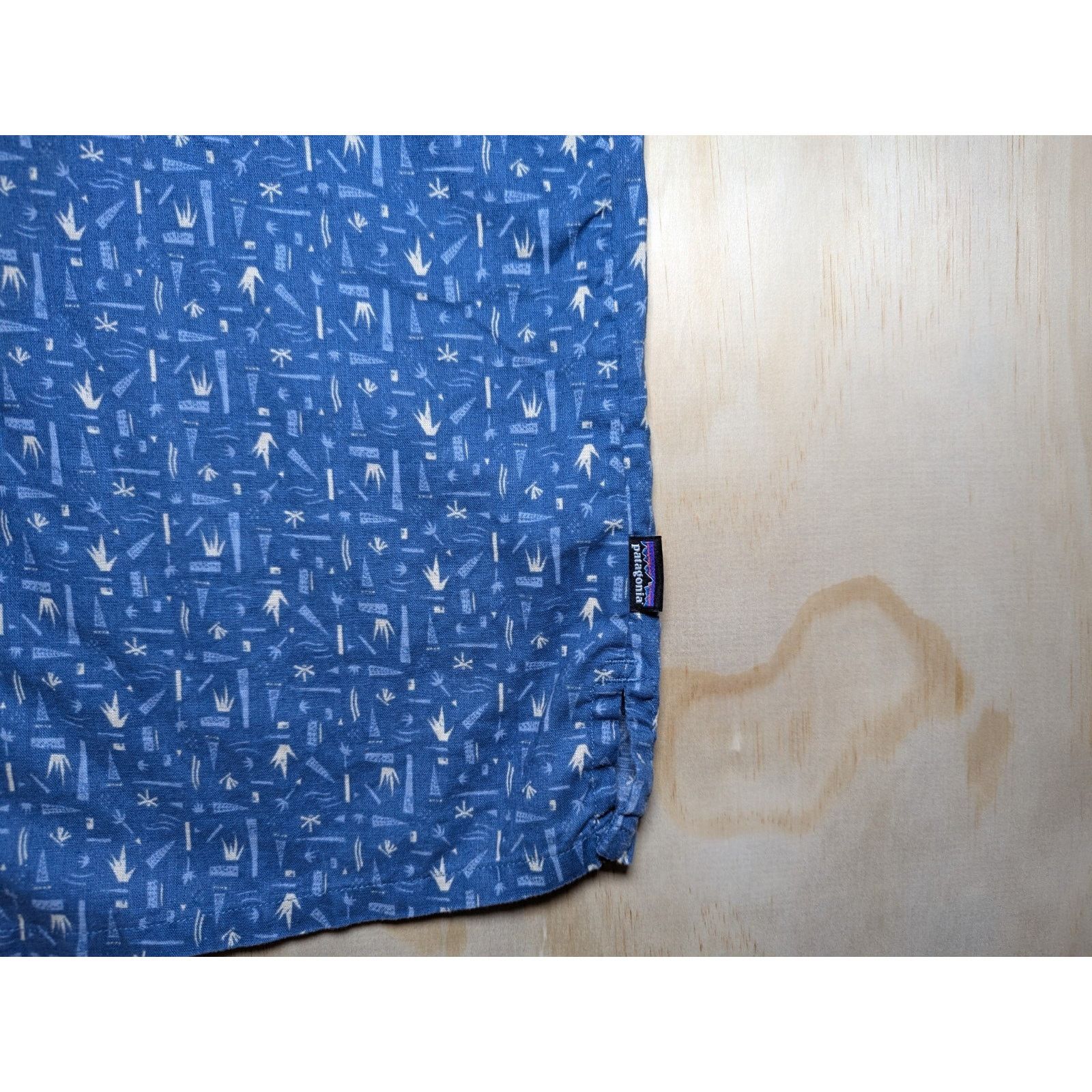 Patagonia Patagonia Men's Medium Shirt Blue Hemp Organic Cotton Size US M / EU 48-50 / 2 - 3 Thumbnail