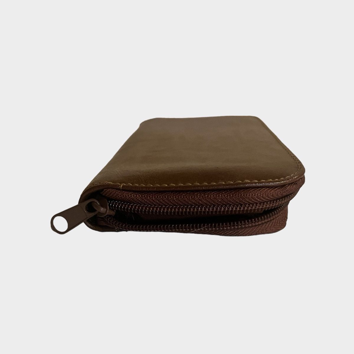 Vintage Vintage 1980's Leather Wallet Size ONE SIZE - 5 Thumbnail