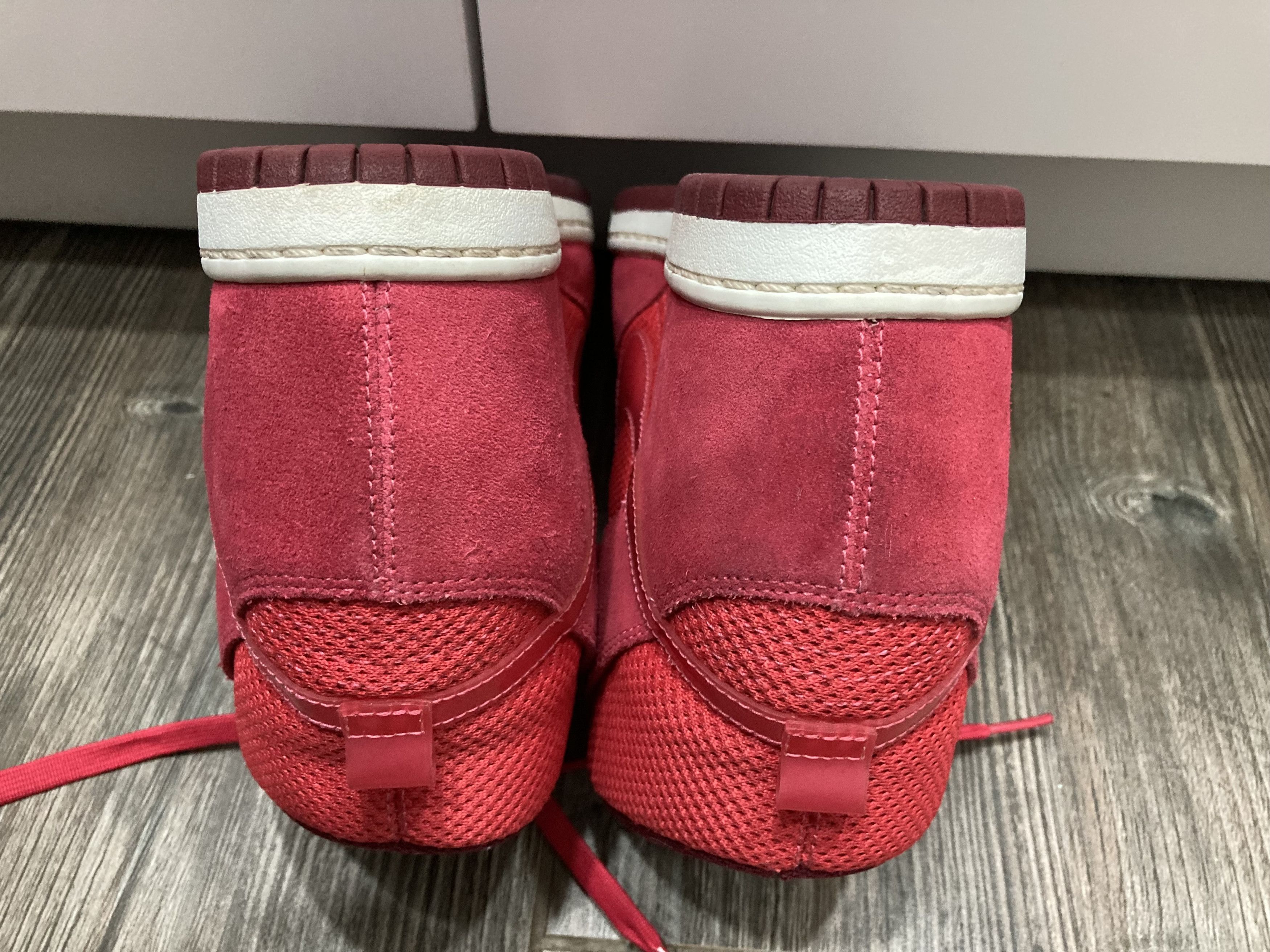 Nike Nike 2013 Dunk Sky High Hidden Wedge Сoral red Size US 8 / IT 38 - 8 Thumbnail