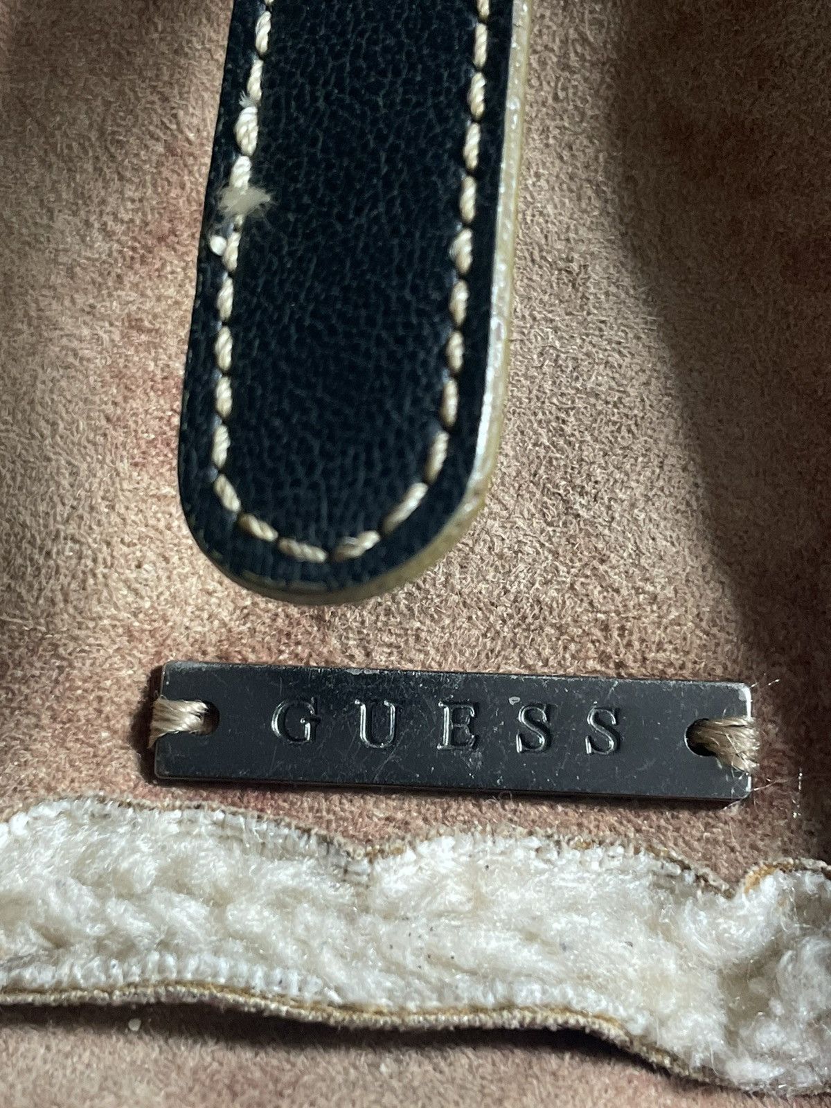Guess Vintage Guess Leather Bag Archive 90’s Avant Garde Y2K RARE Size ONE SIZE - 3 Thumbnail