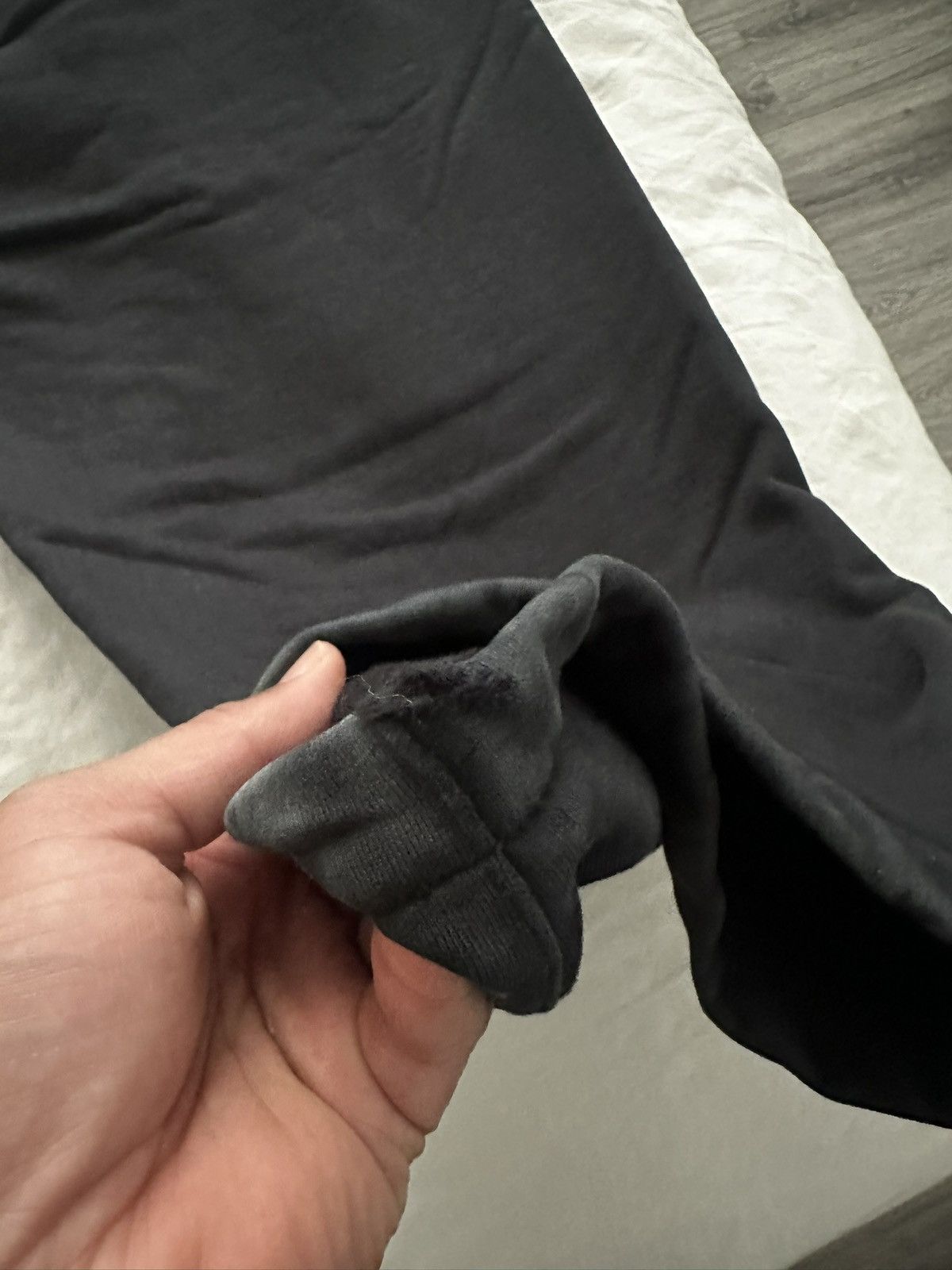 Essentials Fear of God Essentials Logo Black Wide-Leg Sweatpants – XXL Size US 40 / EU 56 - 6 Thumbnail