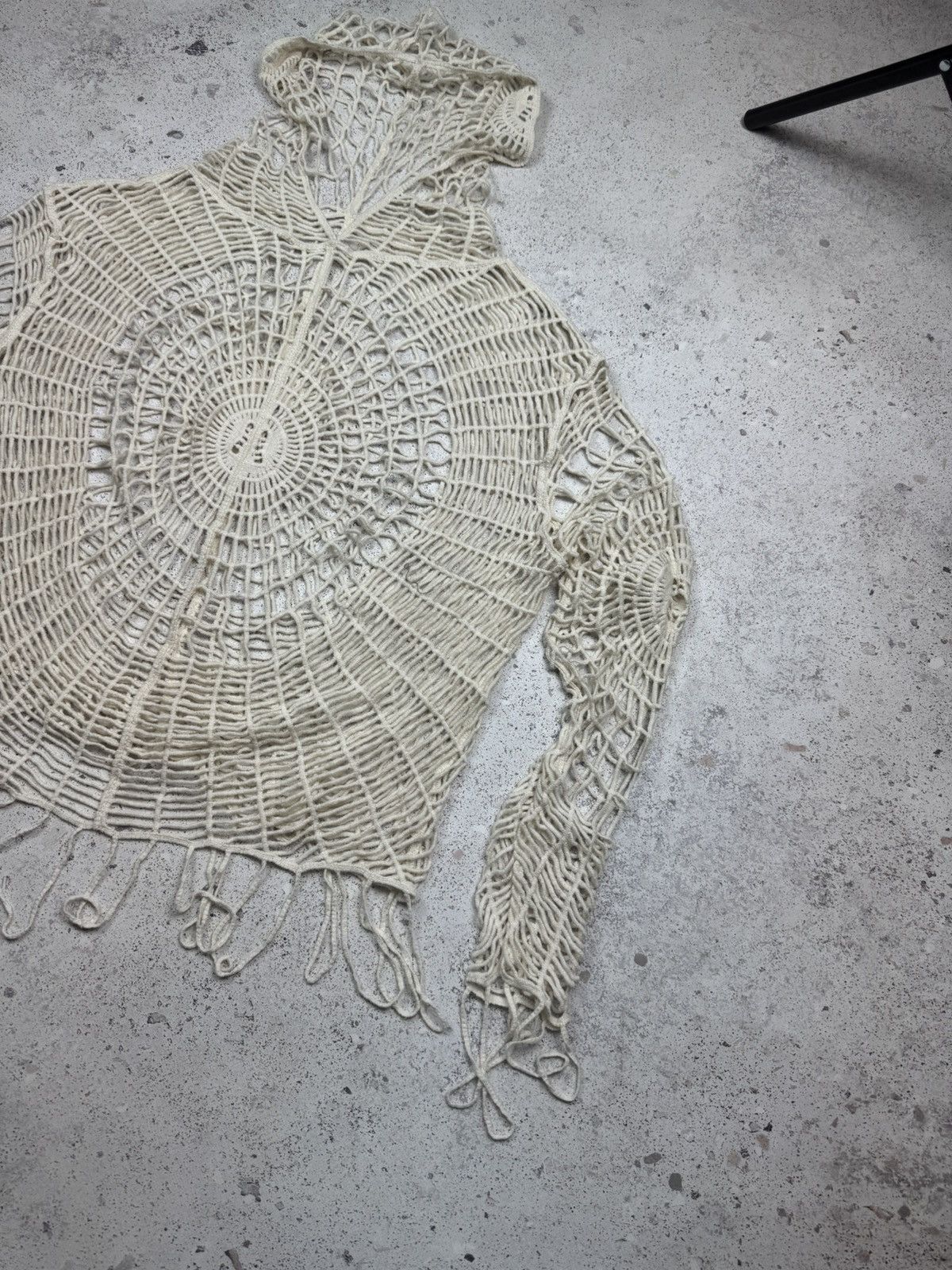 Japanese Brand Japanese Mesh Spider Undercover Style Knit Sweater Archive Size US L / EU 52-54 / 3 - 3 Thumbnail