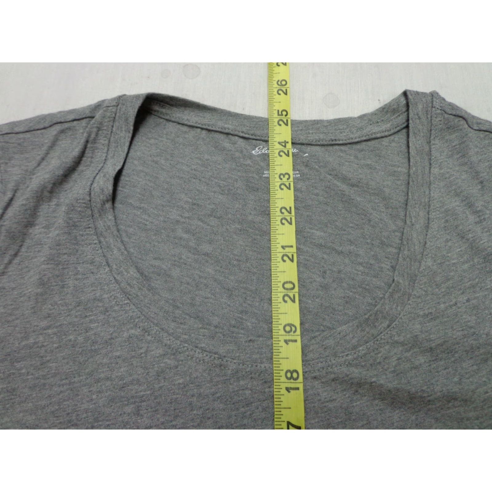 Eddie Bauer Eddie Bauer Womens Scoop Neck T-Shirt Heather Steel Gray SMALL MSRP-5 Size S / US 4 / IT 40 - 6 Thumbnail