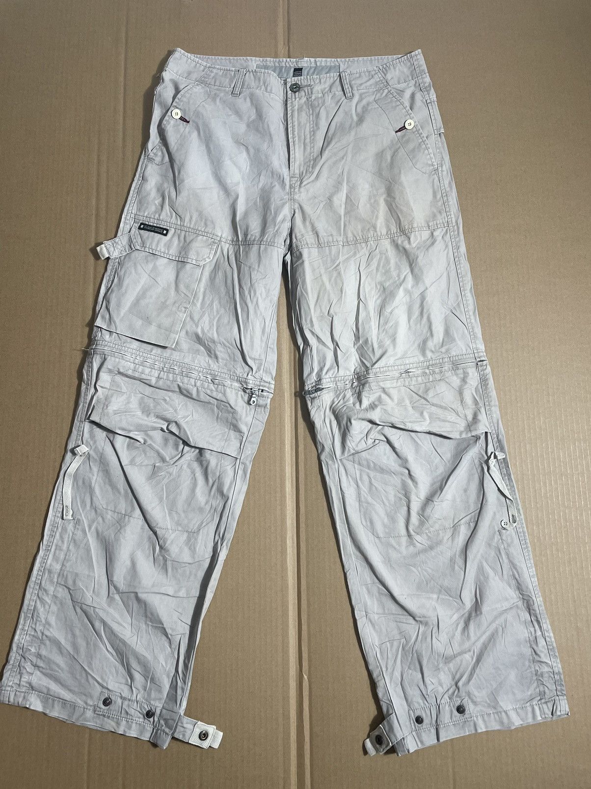 Marithe + Francois Girbaud Marithe Francois Girbaud Two Ways Pants Size US 34 / EU 50 - 2 Thumbnail