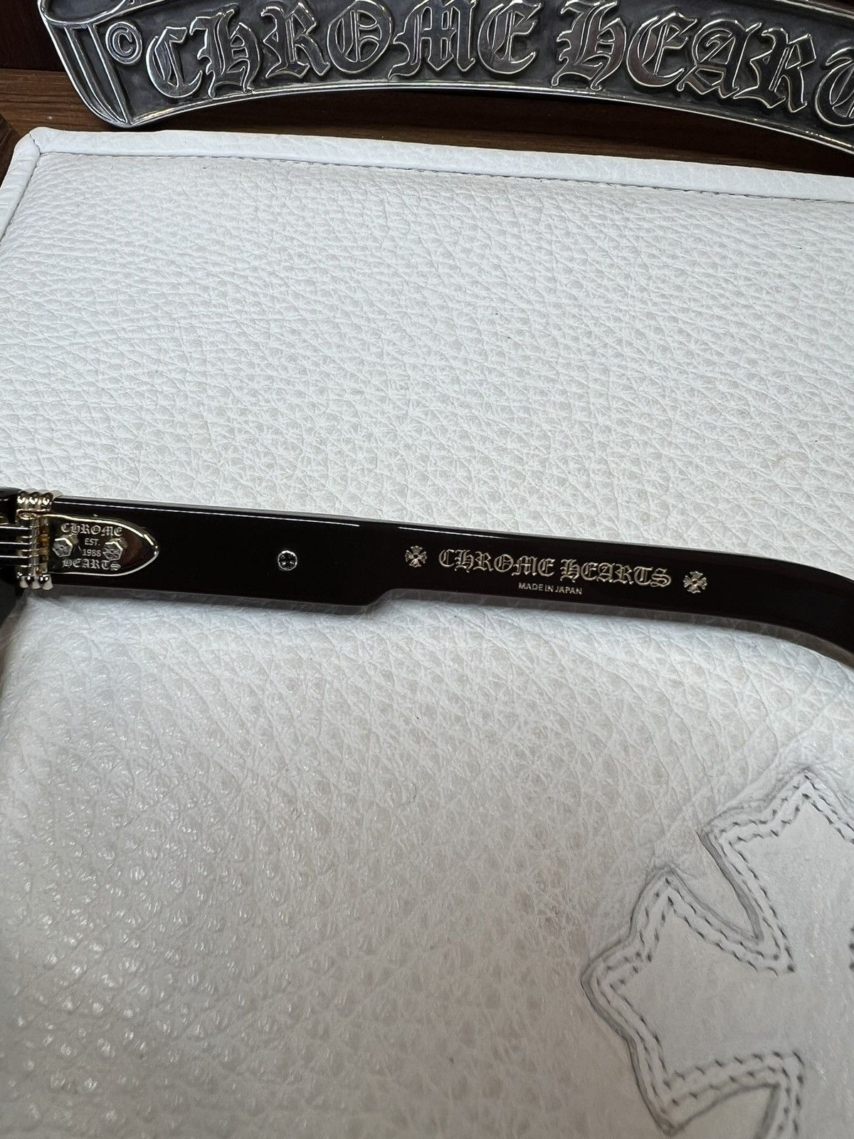 Chrome Hearts Chrome Hearts 2 Thick Glasses Size ONE SIZE - 9 Thumbnail
