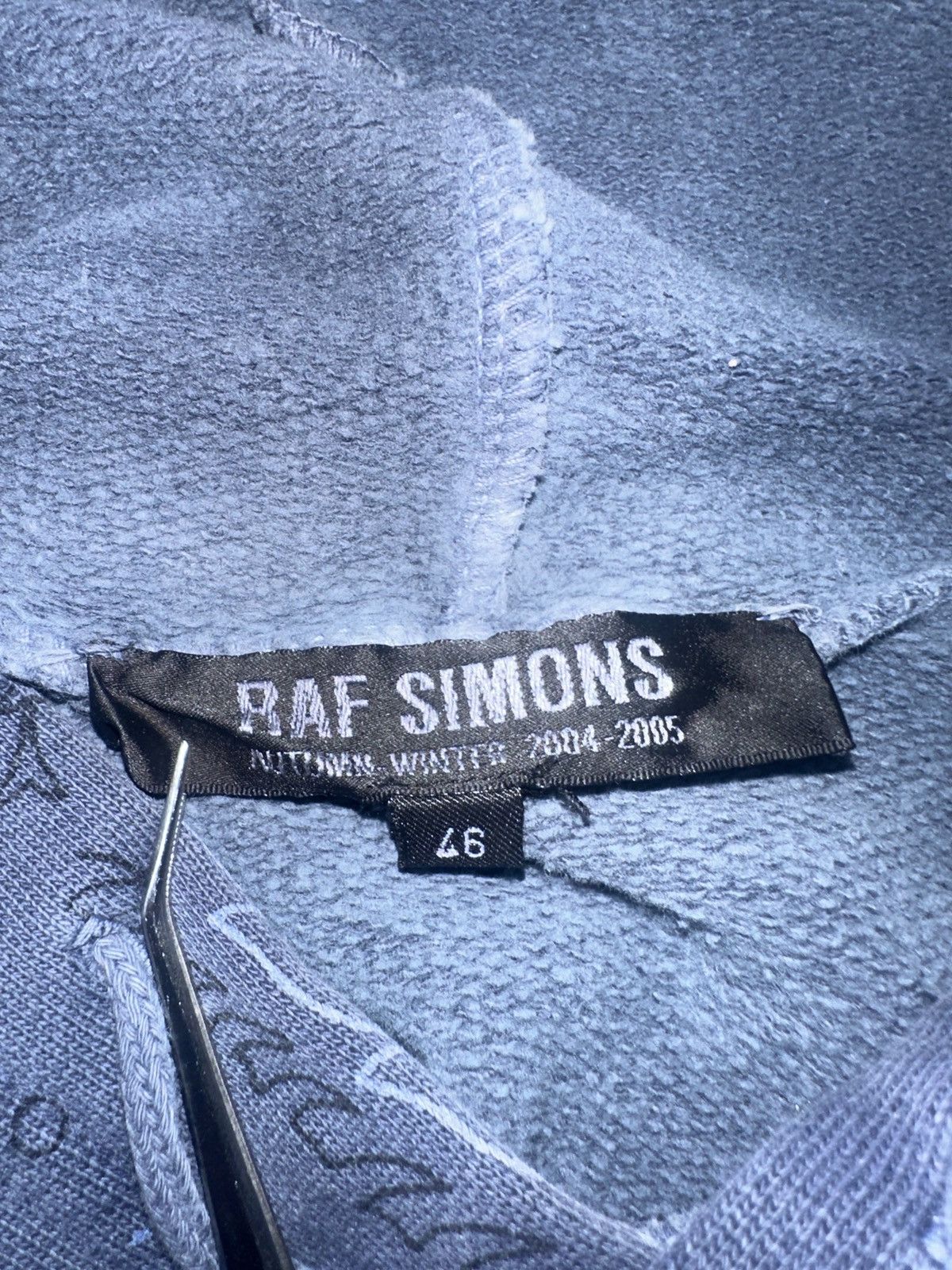 Raf Simons AW04 Waves Paisley Hoodie Size US S / EU 44-46 / 1 - 7 Thumbnail