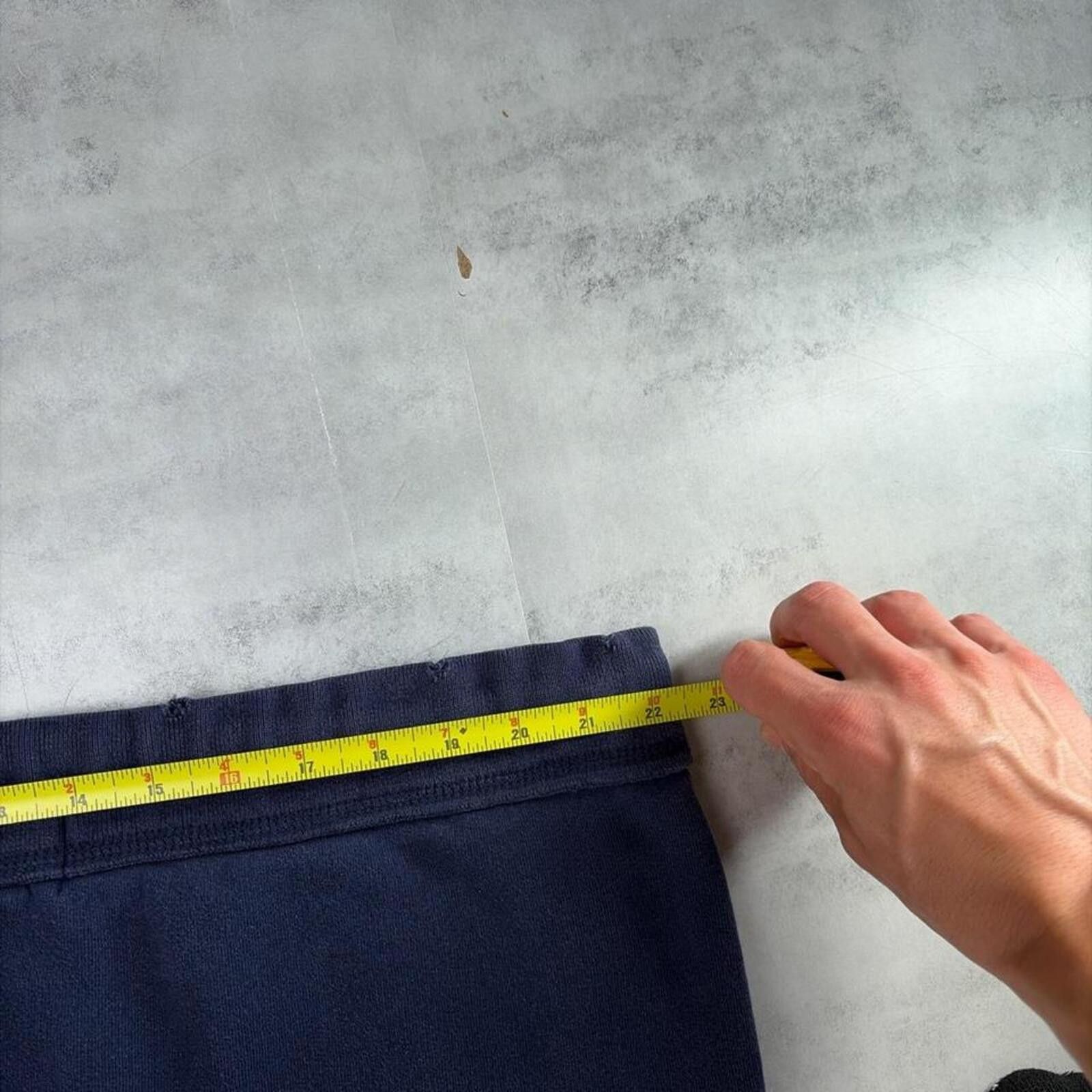 Converse Y2K Navy Converse Grunge Gothic Skater Baggy Sweatpants Size US 36 / EU 52 - 6 Thumbnail