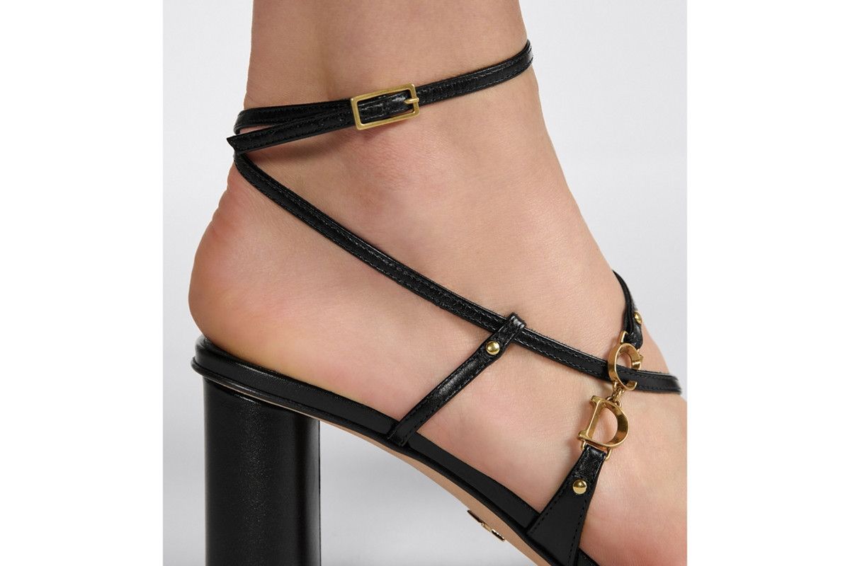 Dior o1w1db10326 Cest Dior Heeled Sandal in Black Size US 10 / IT 40 - 9 Thumbnail