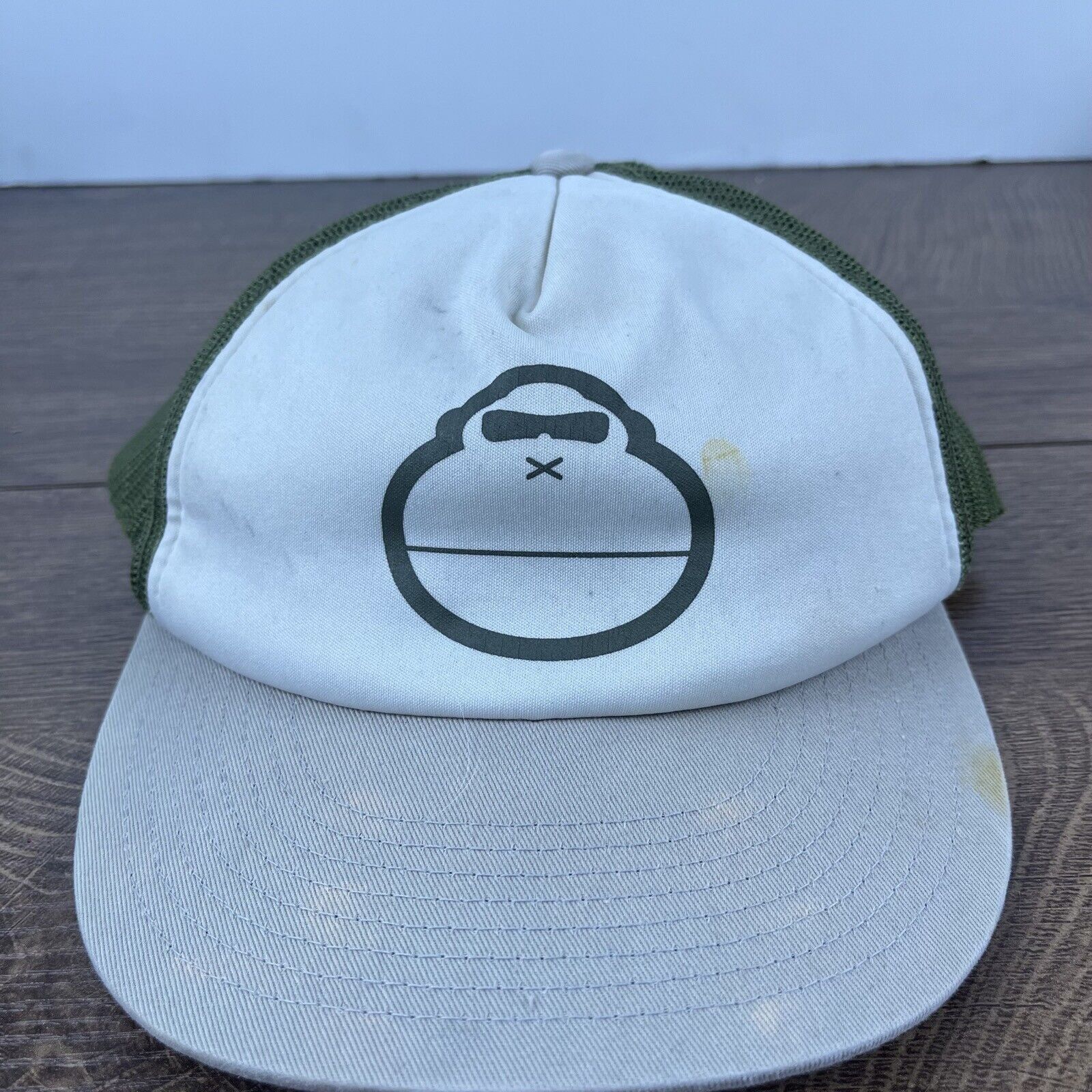 Other Gorilla Hat Gorilla Snapback Hat White Adjustable Hat Adult Size ONE SIZE - 1 Thumbnail