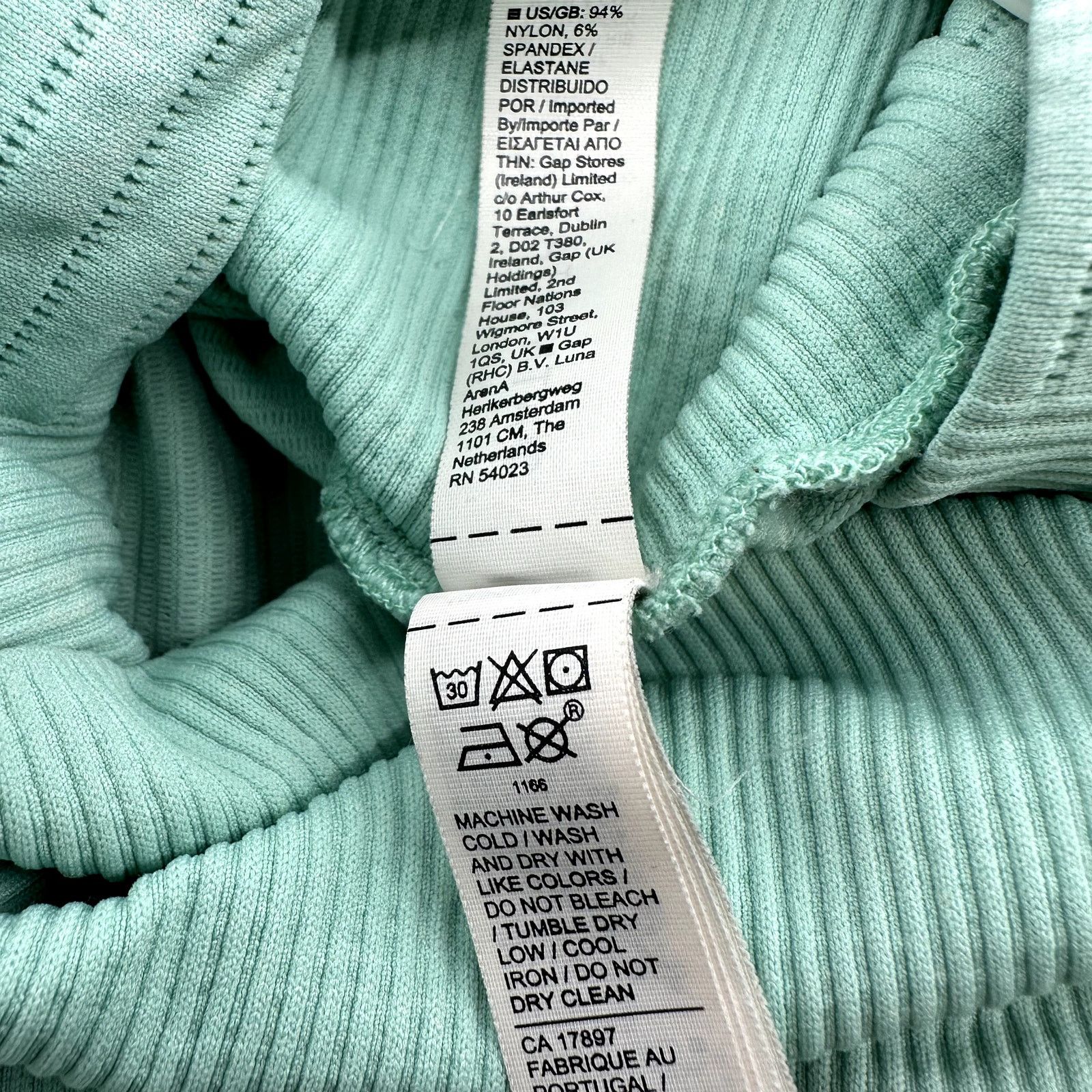 Athleta Athleta Flurry Blizzard Seamless Turtleneck Ribbed Green S Size S / US 4 / IT 40 - 4 Thumbnail