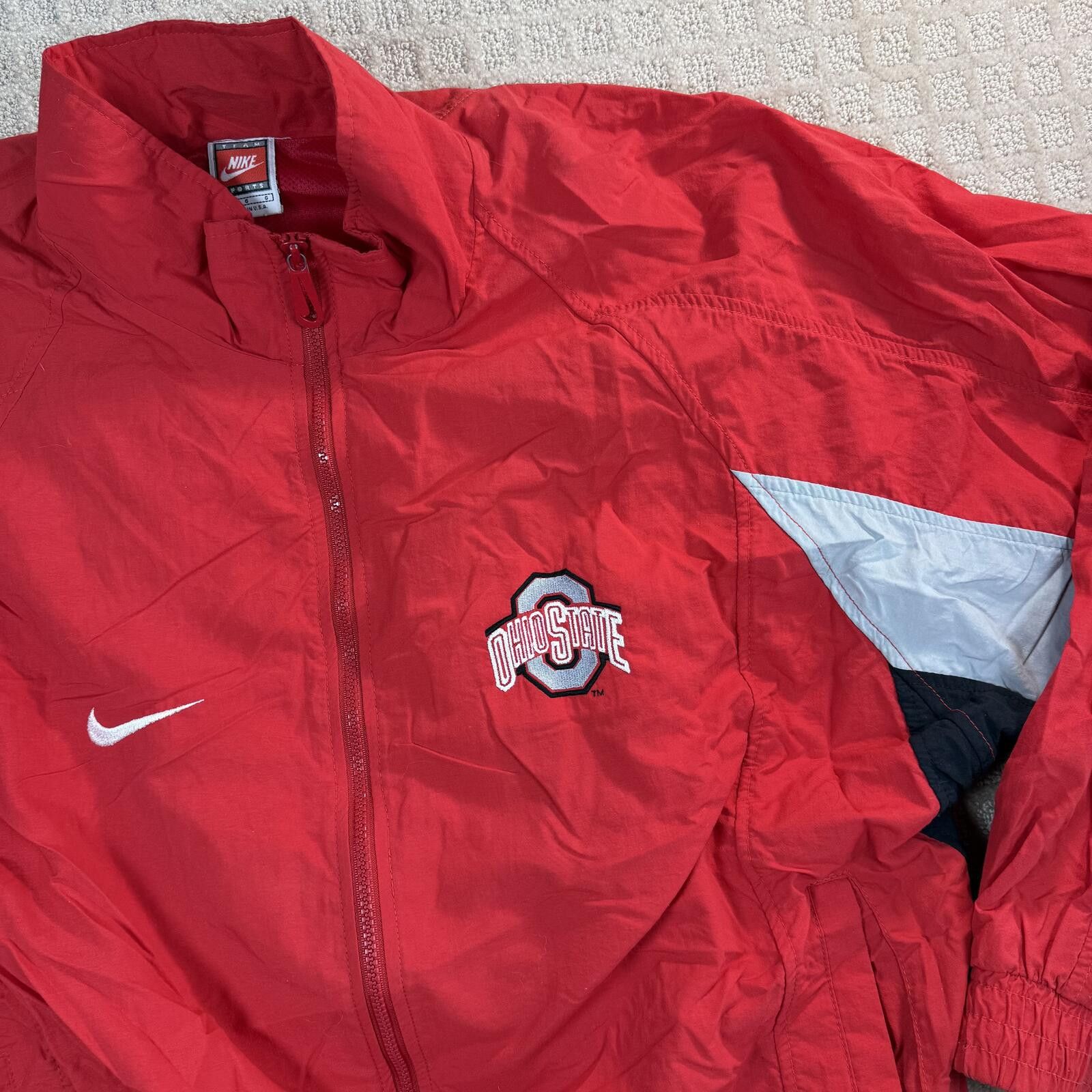Nike Vintage Nike Team Ohio State Jacket USA Made Large Size US L / EU 52-54 / 3 - 2 Thumbnail