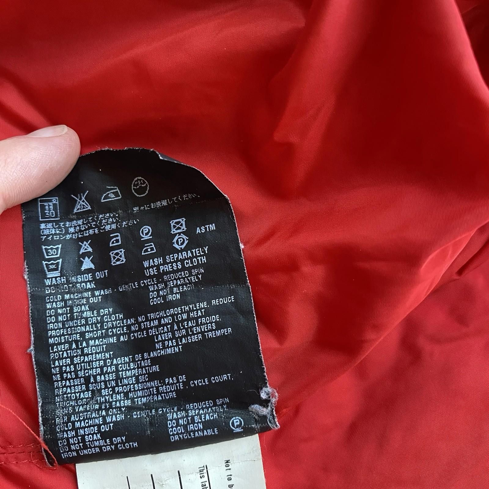 Prada Prada Sport Women’s Red Zip Up Hooded Jacket Size 38 Size XS / US 0-2 / IT 36-38 - 11 Thumbnail
