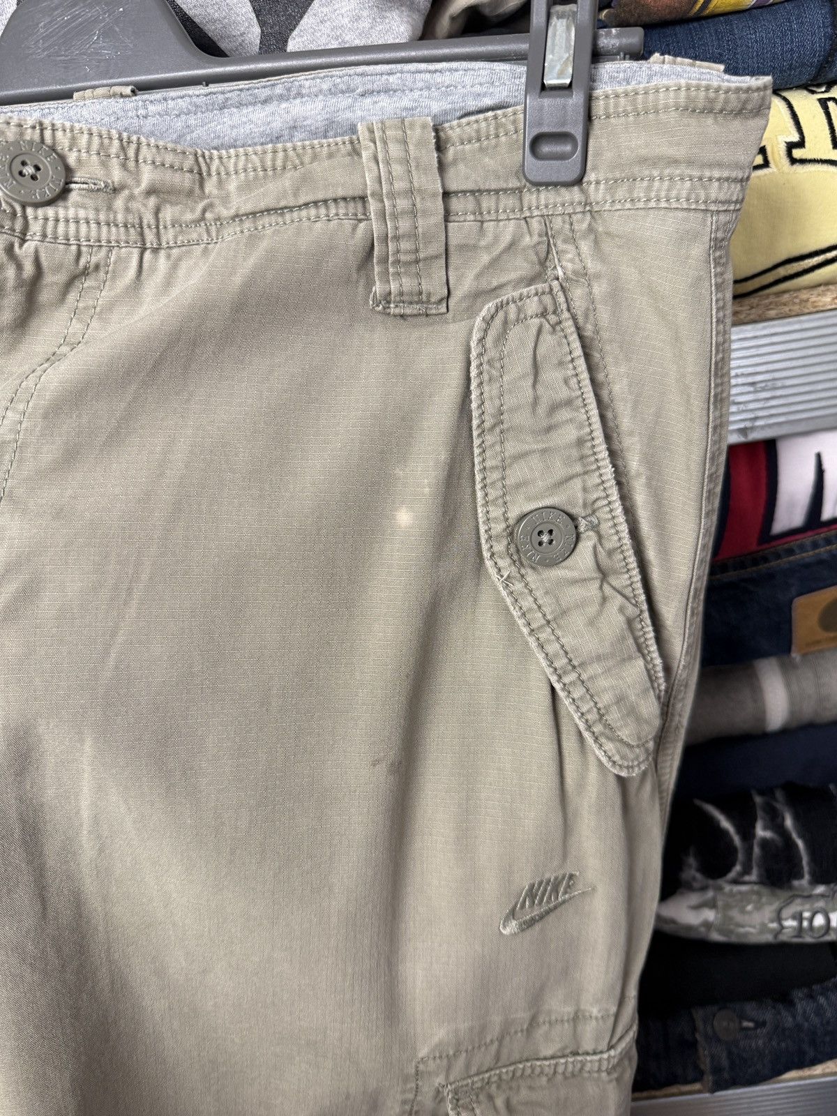Japanese Brand Nike Vintage Cargo Pants Baggy Wide Japanese Size US 36 / EU 52 - 7 Thumbnail