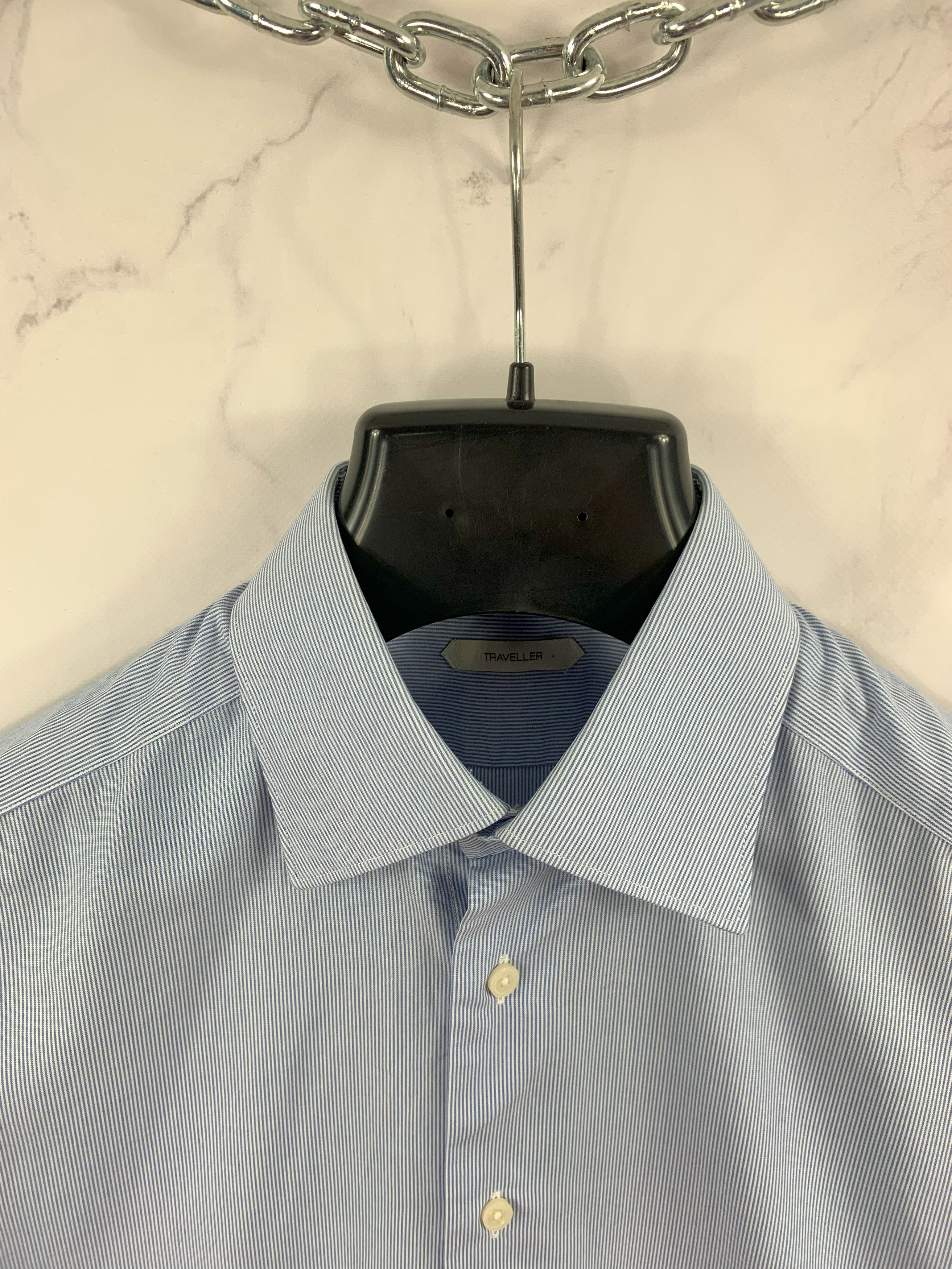 Suitsupply SuitSupply Traveller Button Shirt Size 39 Size US M / EU 48-50 / 2 - 12 Thumbnail
