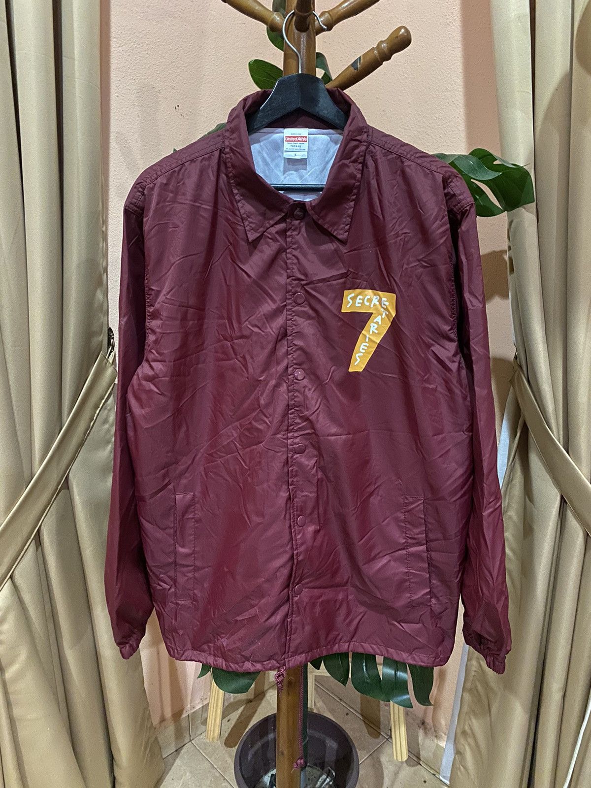 Other VINTAGE SECRET ARIES NO7 NYLON COACH JACKET Size US L / EU 52-54 / 3 - 3 Thumbnail