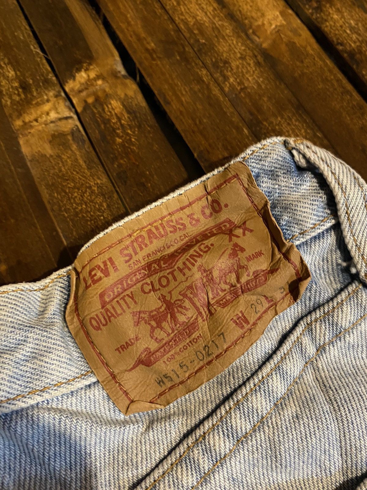 Japanese Brand × Levi's × Vintage LEVIS 515 DENIM PANTS Size 25" / US 0 / IT 36 - 8 Thumbnail