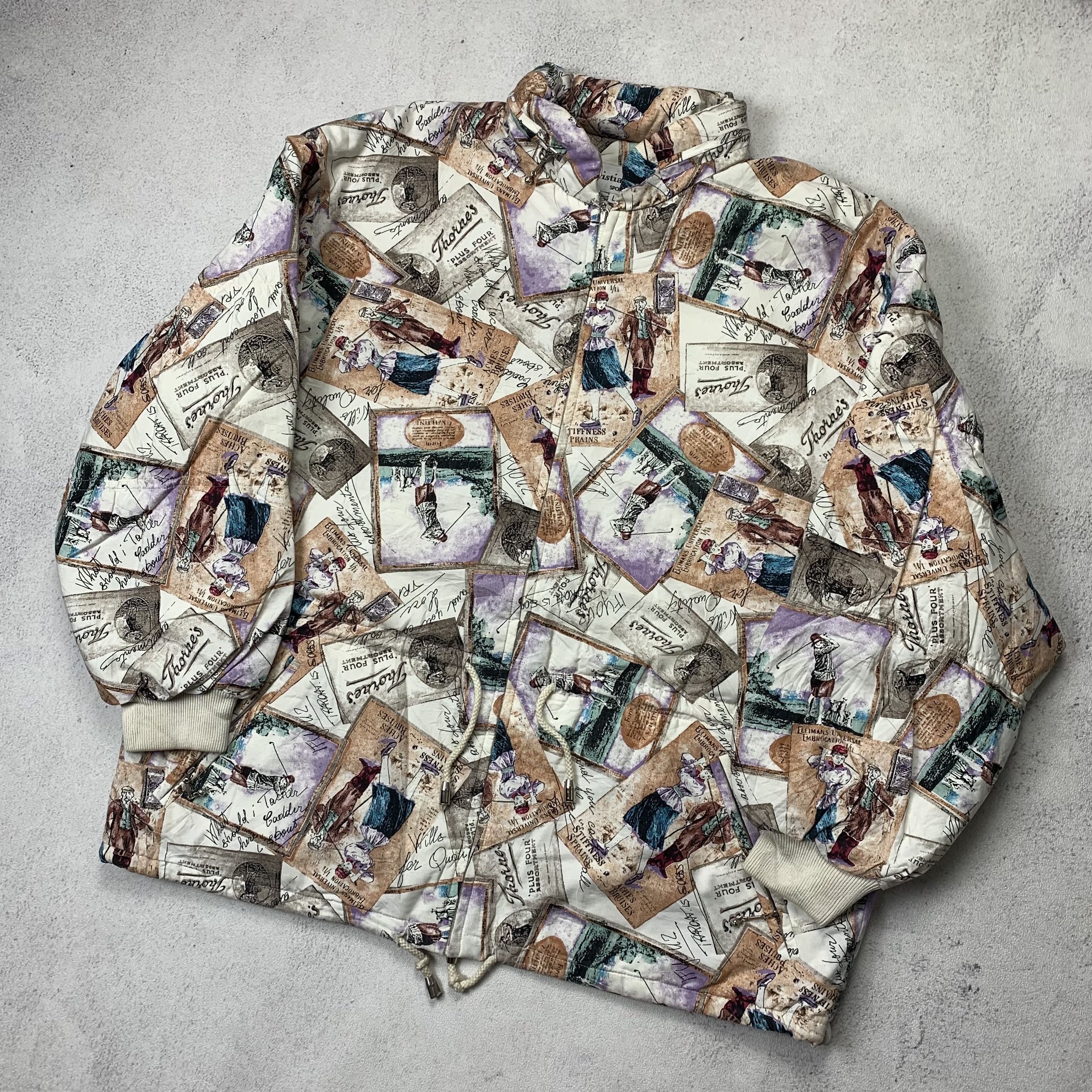Vintage Christian Dior Over Print Jacket
