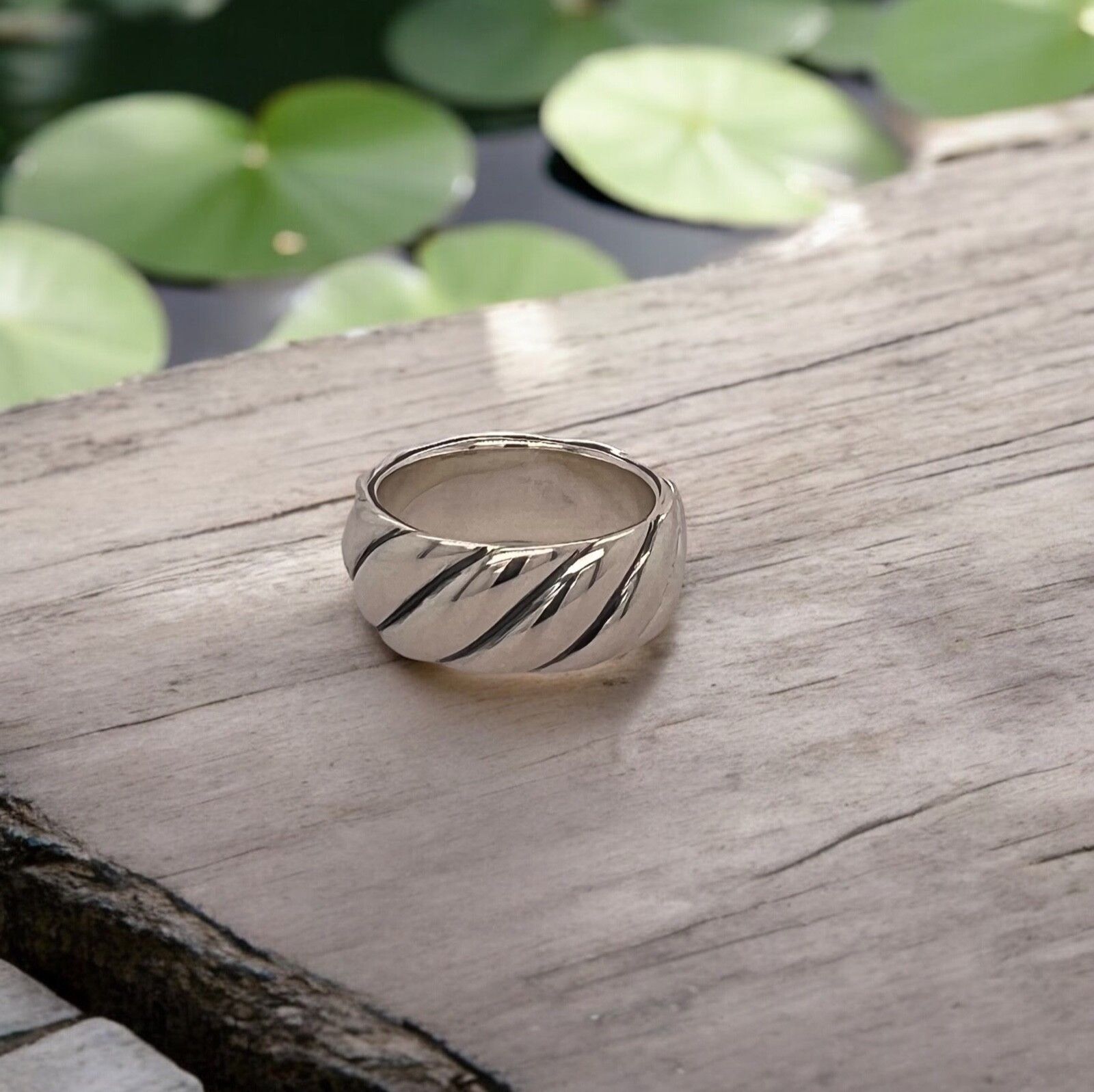 David Yurman david yurman cable band ring sterling silver 925 Size ONE SIZE - 1 Thumbnail