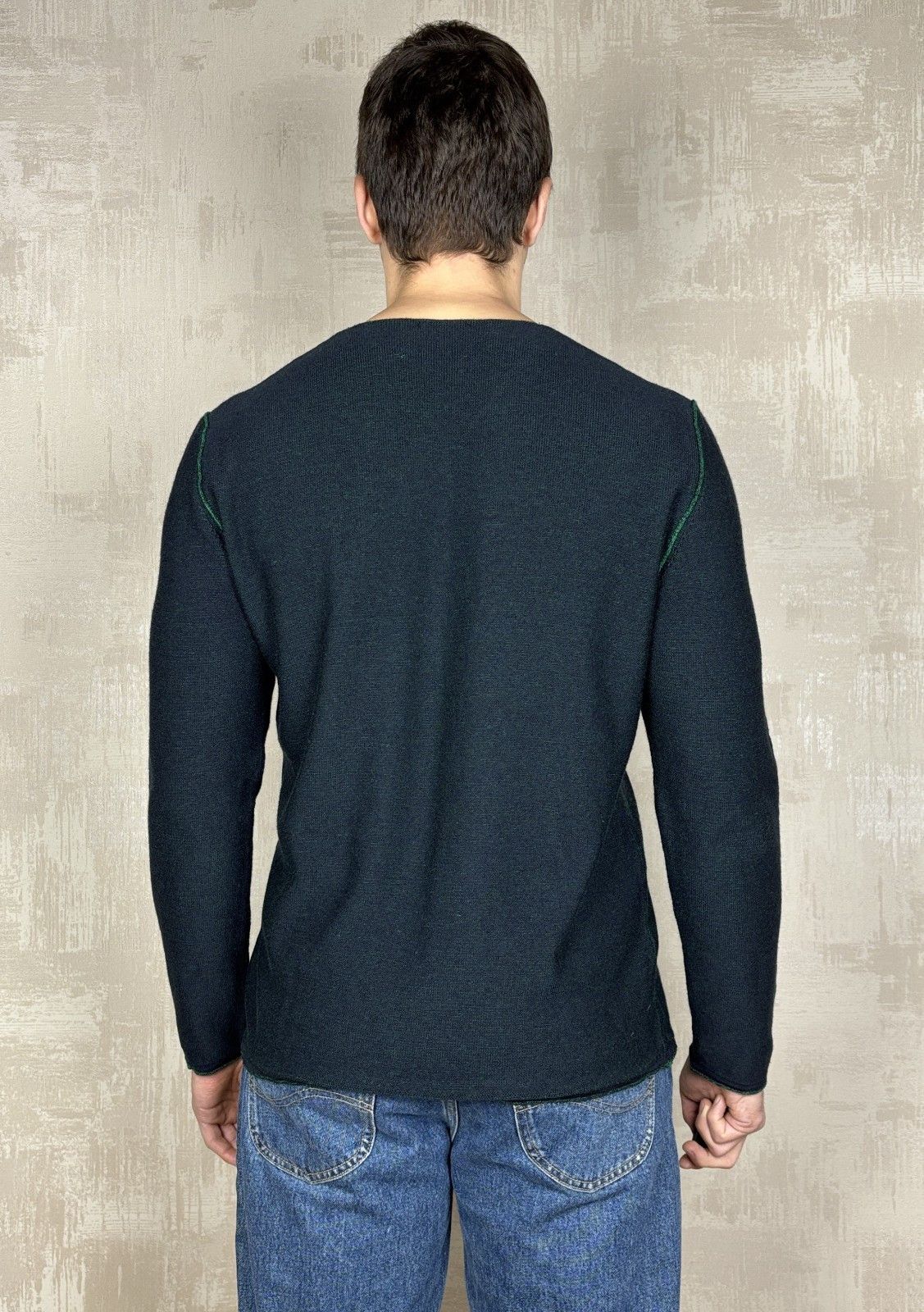 Other Phil Petter V-neck Sweater Wool Blend Size US L / EU 52-54 / 3 - 12 Thumbnail