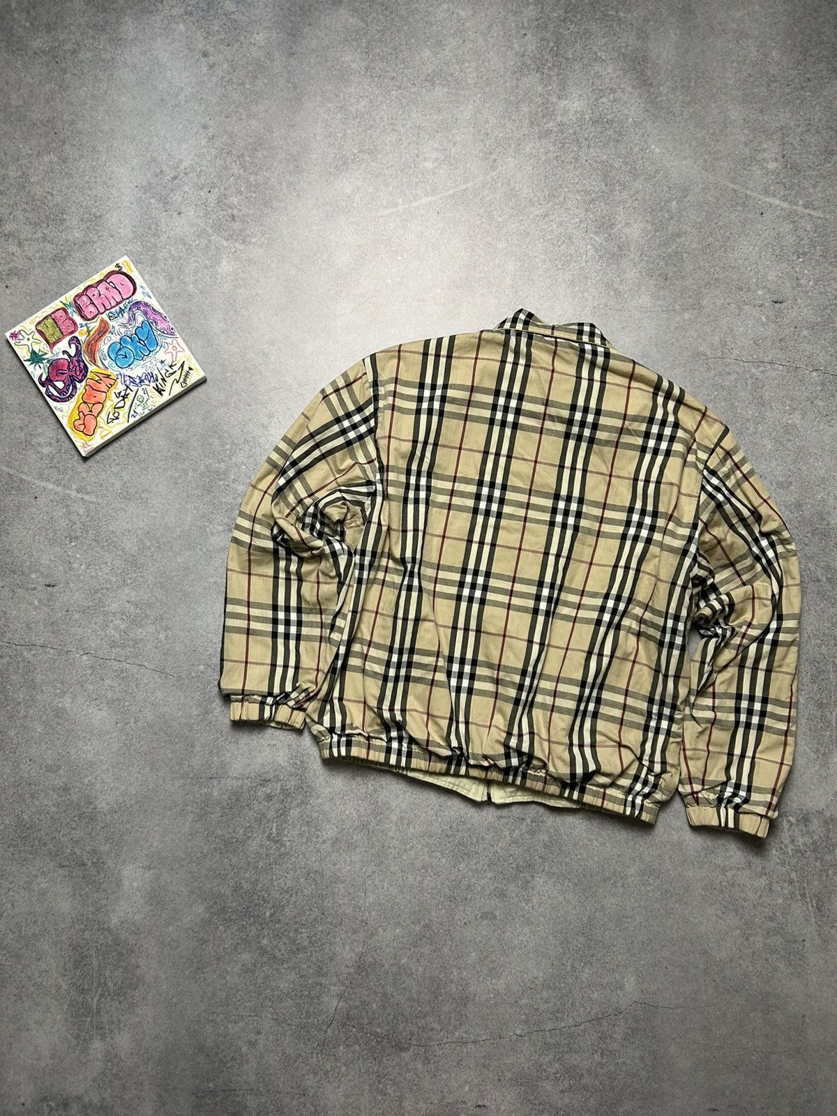 Burberry Vintage Burberry Double Side Nova Check Bombers Jacket Size US M / EU 48-50 / 2 - 3 Thumbnail