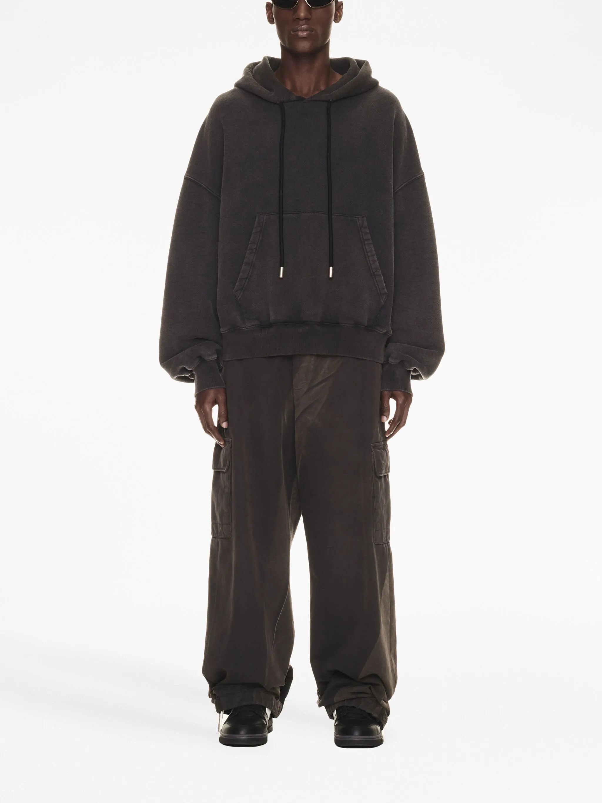 Off-White o1y0325 Hoodie in Lead Size US XXS / EU 40 - 5 Thumbnail