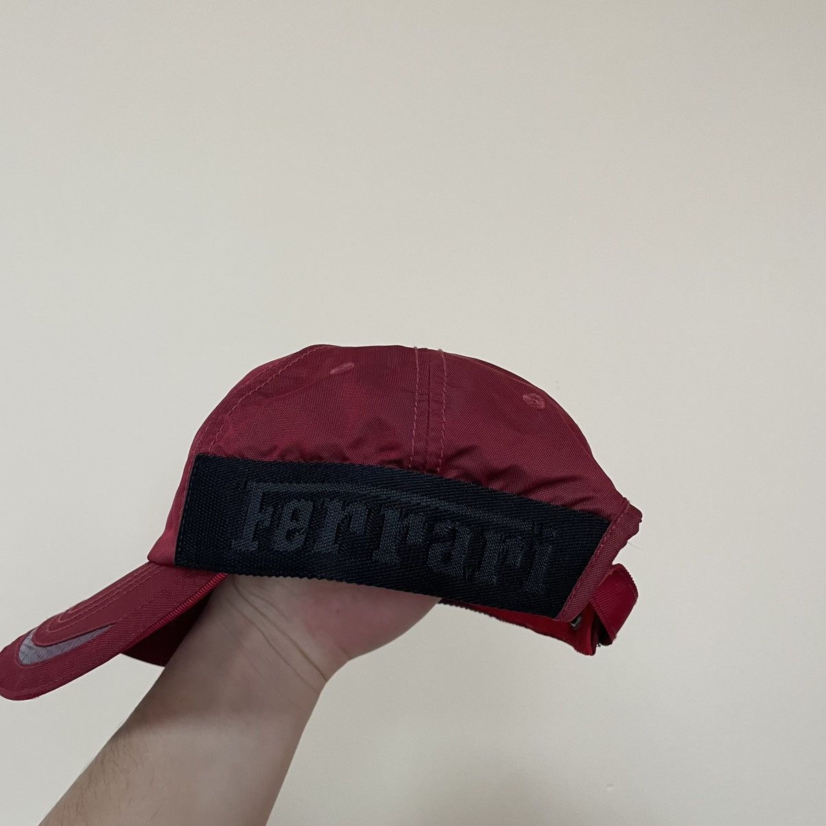 Ferrari × Formula 1 FERRARI CAP VINTAGE SCHUMACHER FORMULA NYLON SHADOW F1 Size ONE SIZE - 2 Thumbnail